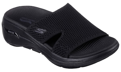 Pantolette »GO WALK ARCH FIT SANDAL-JOYFUL«, Sommerschuh, Schlappen mit Goga Mat Footbed