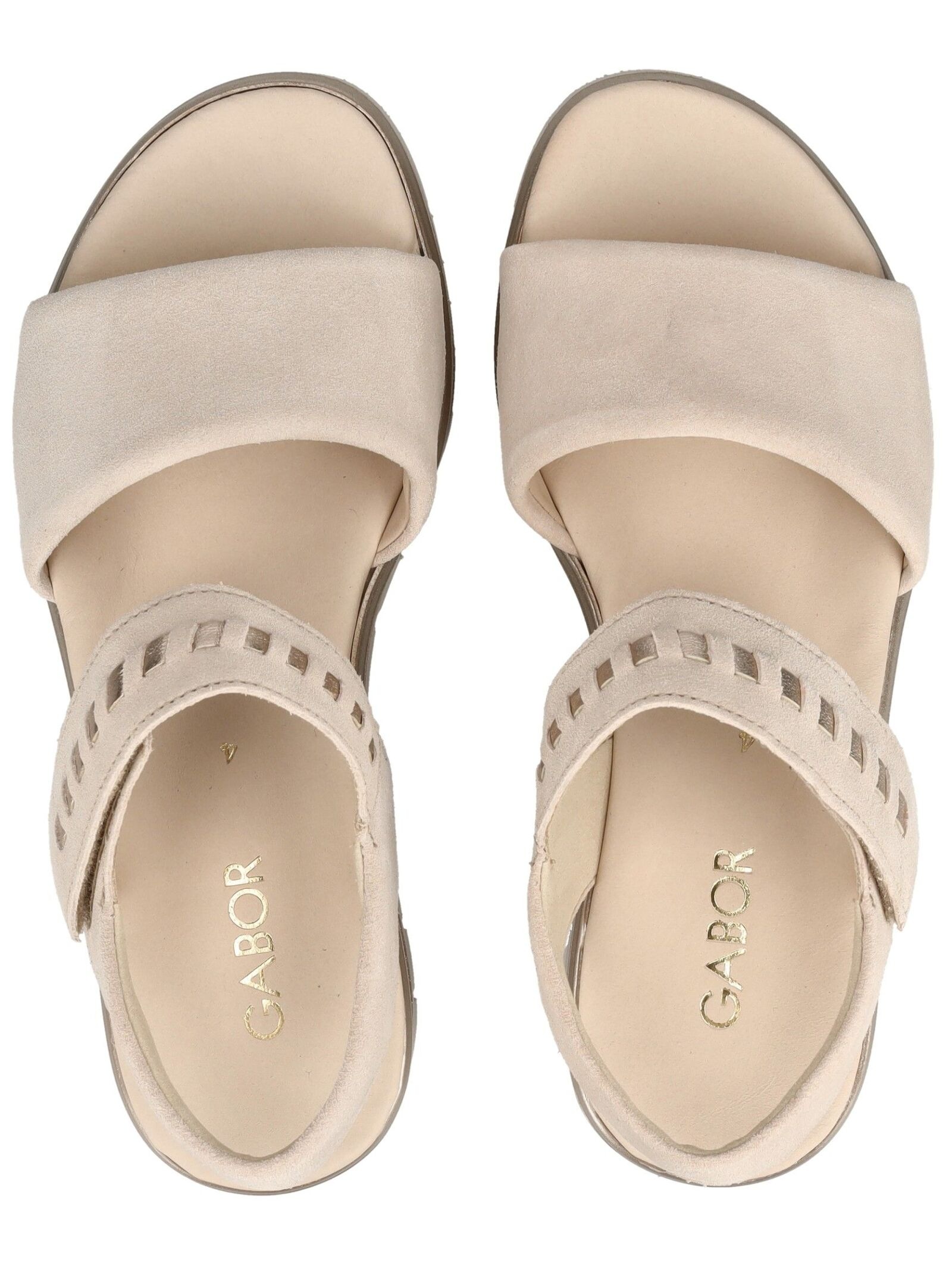 Gabor Keilsandalette »Gabor Sandalen Leder«