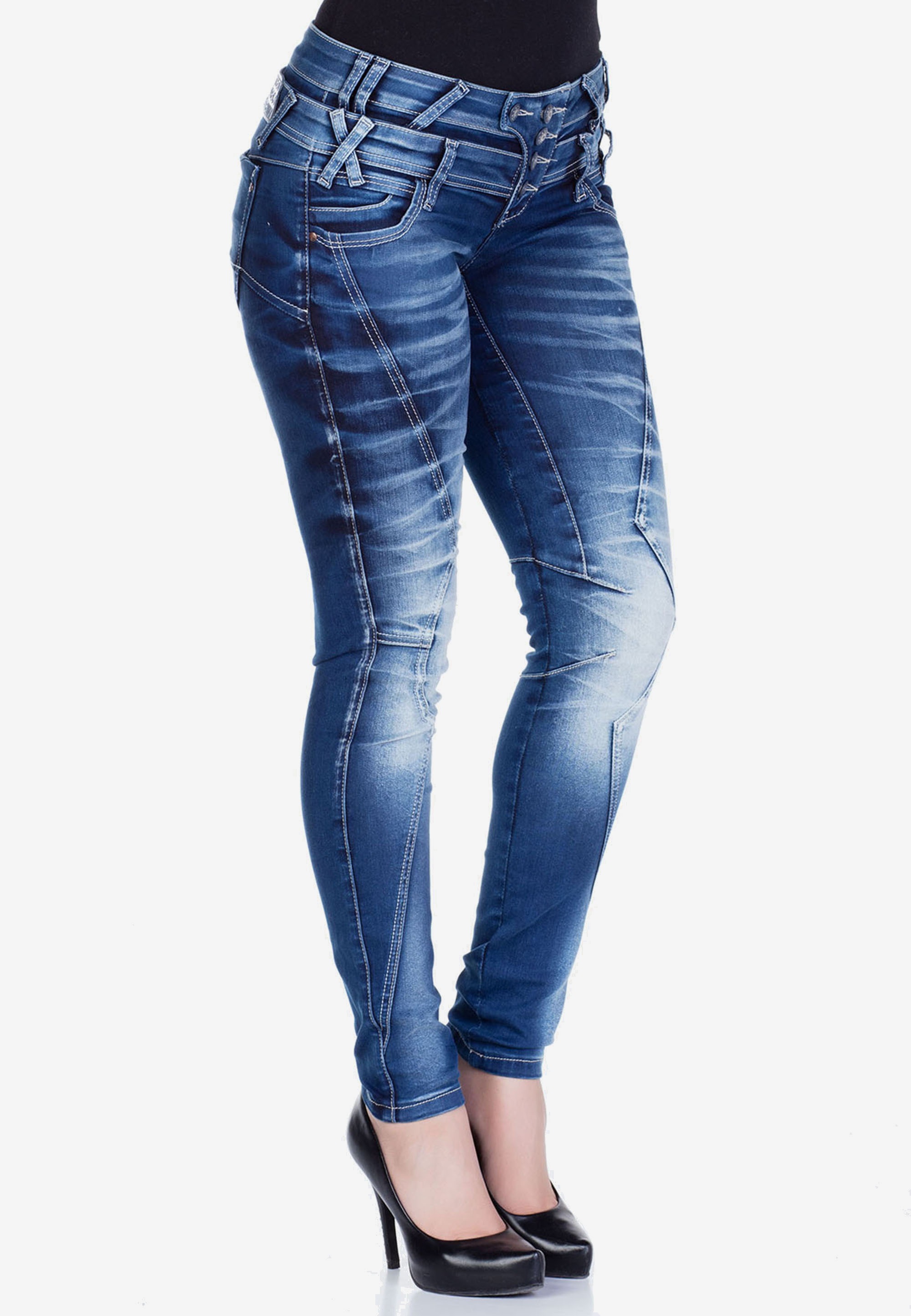 Doppelbund Jeans Damen Online Shop Auch Auf Raten Baur