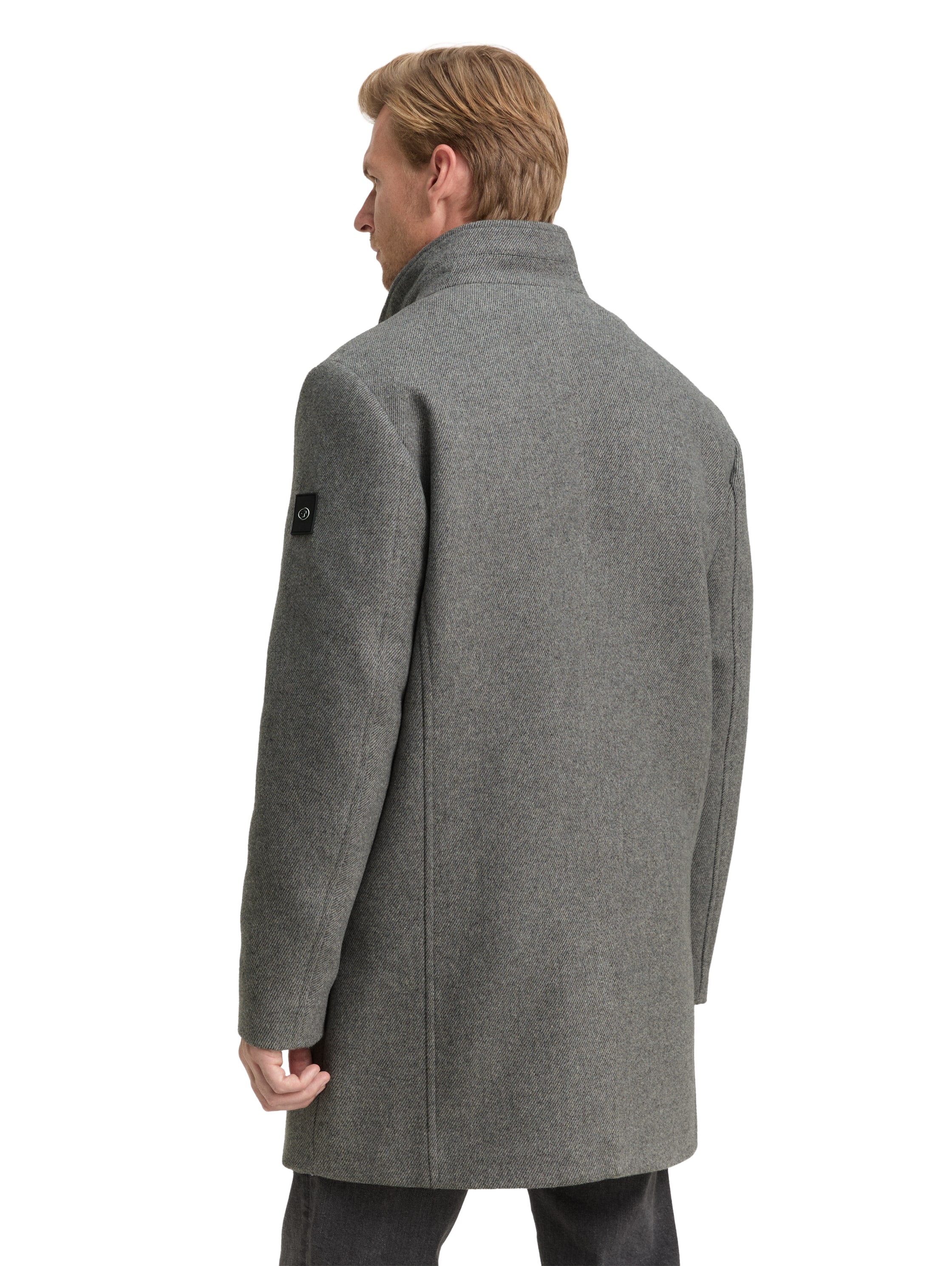 TOM TAILOR Wollmantel, mit abnehmbarer Innenjacke