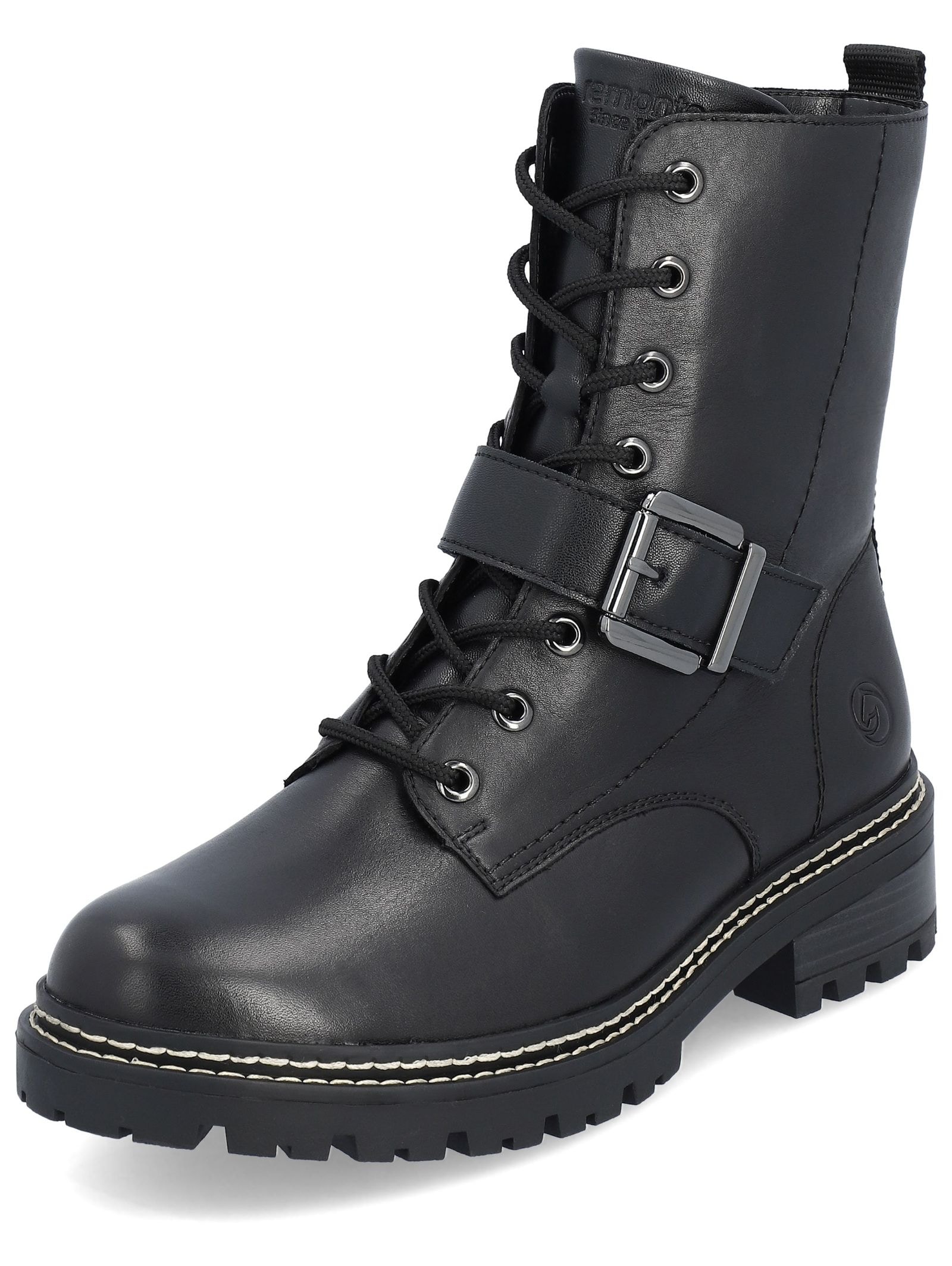 Remonte Schnürstiefelette "Remonte Stiefelette Glattleder" günstig online kaufen