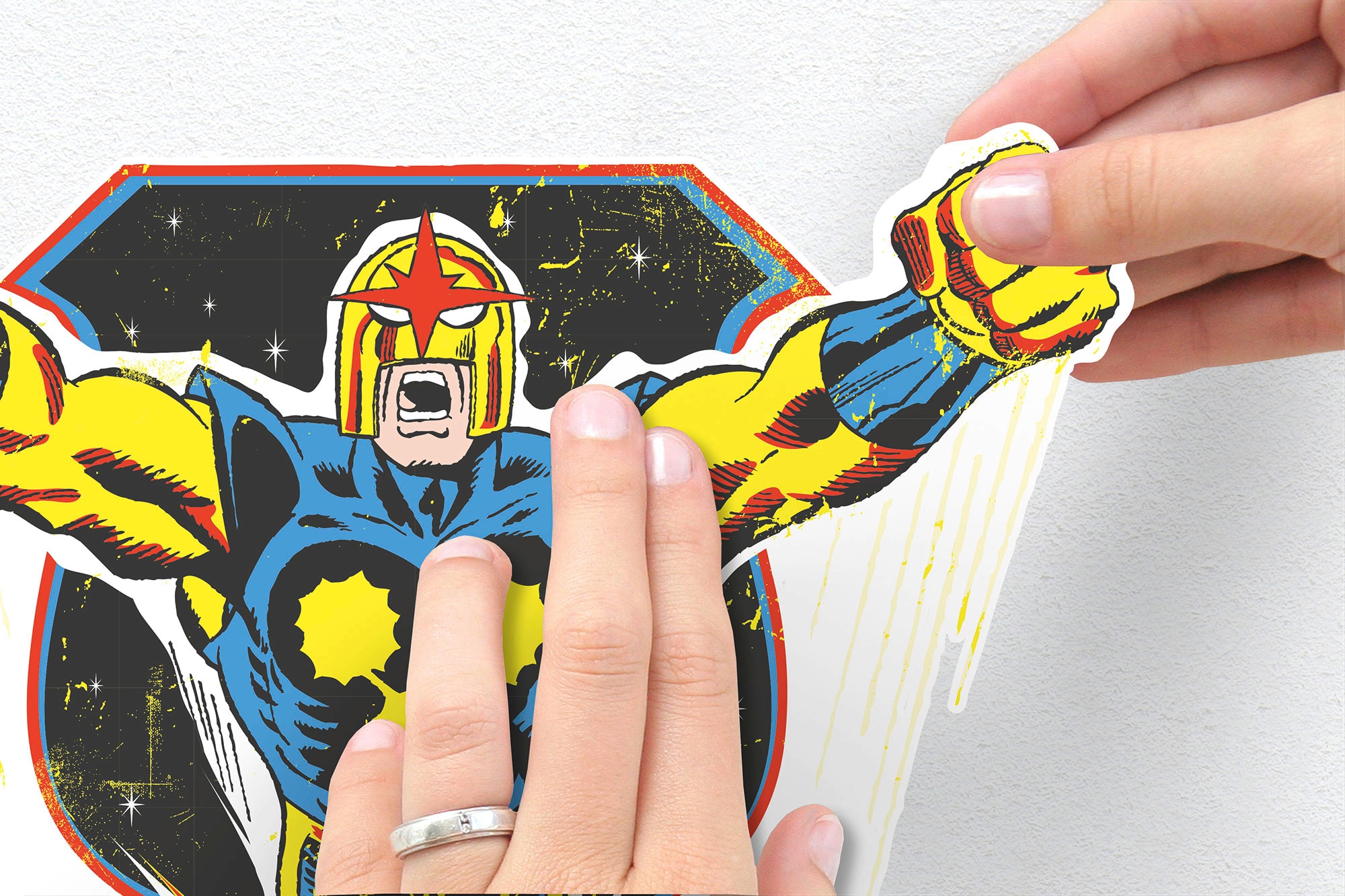 Komar Wandtattoo »Nova Comic Classic - Größe 50 x 70 cm«, (1 St.), selbstklebend, Wandsticker, Kinderzimmer