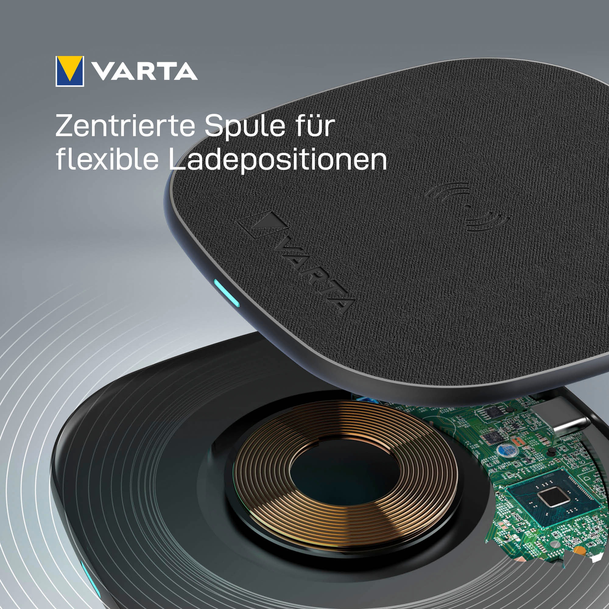 VARTA Batterie-Ladegerät »Wireless Charger Pro«, (1 St.)