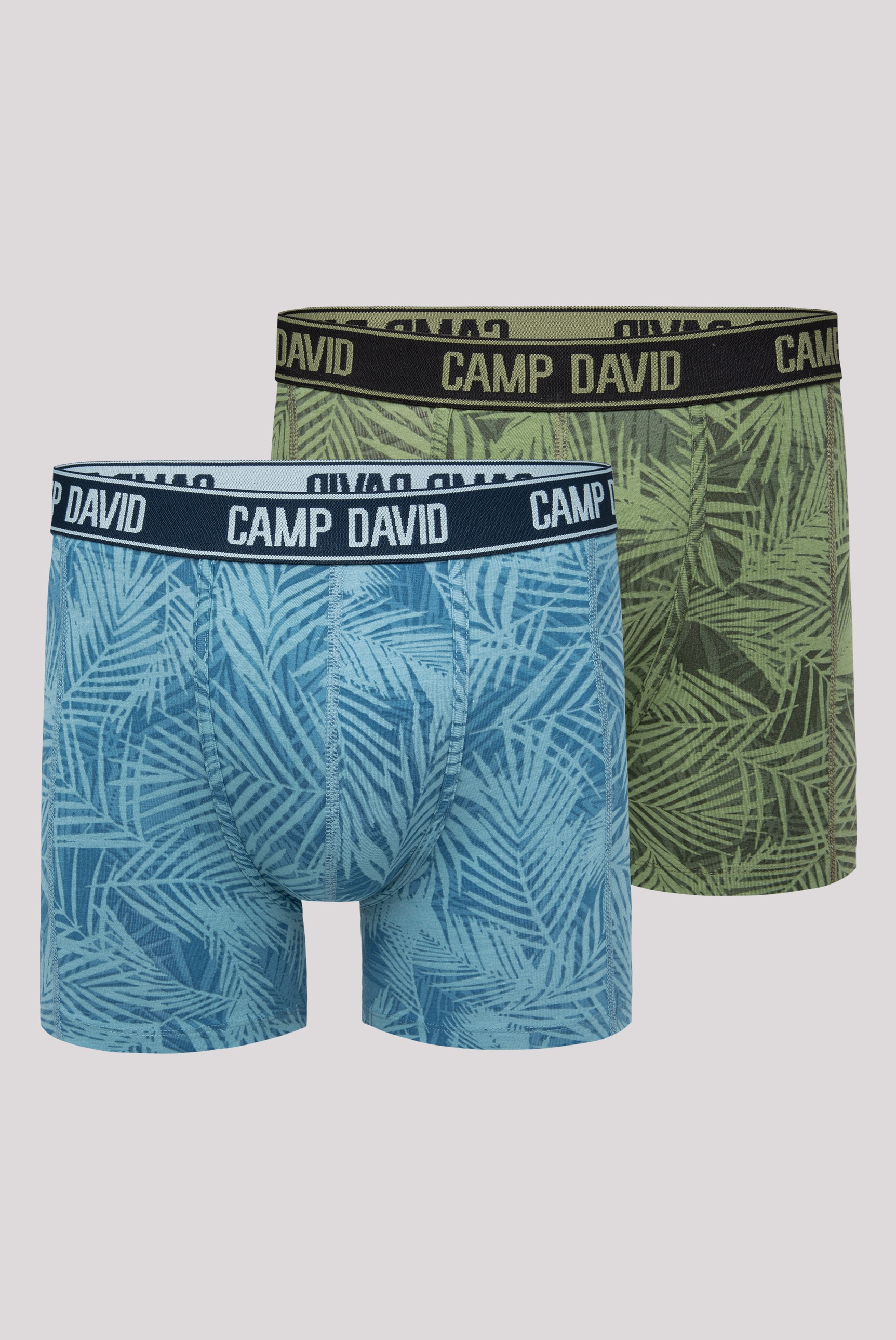 CAMP DAVID Boxershorts "Set:", 2 Stk. mit All Over Print günstig online kaufen