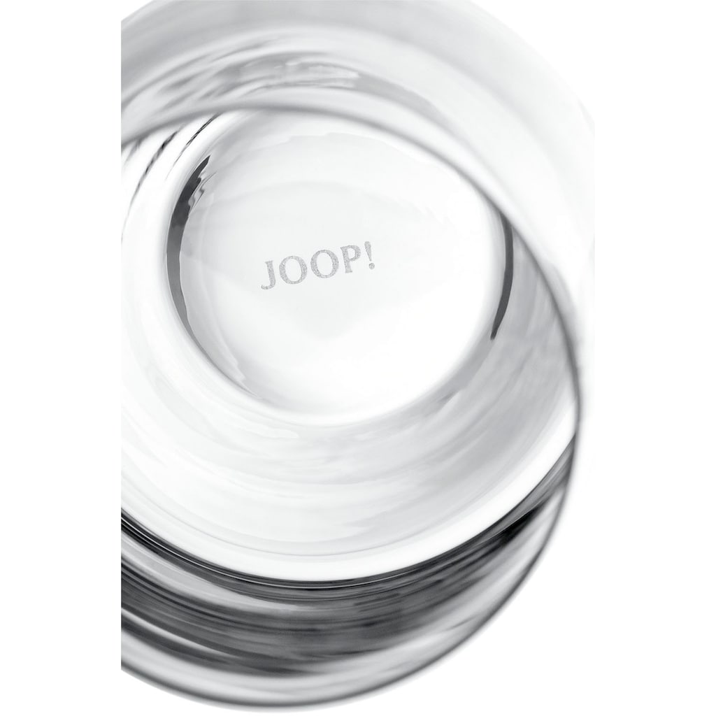 Joop! Longdrinkglas »JOOP! SINGLE CORNFLOWER«, (Set, 2 tlg.), mit einzelner Kornblume als Dekor, 2-teilig, Made in Europe