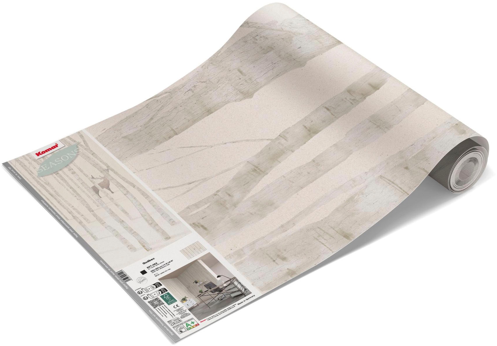 Komar Fototapete »Vlies Fototapete - Québec - Größe 350 x 250 cm« Motiv | bedruckt glatt