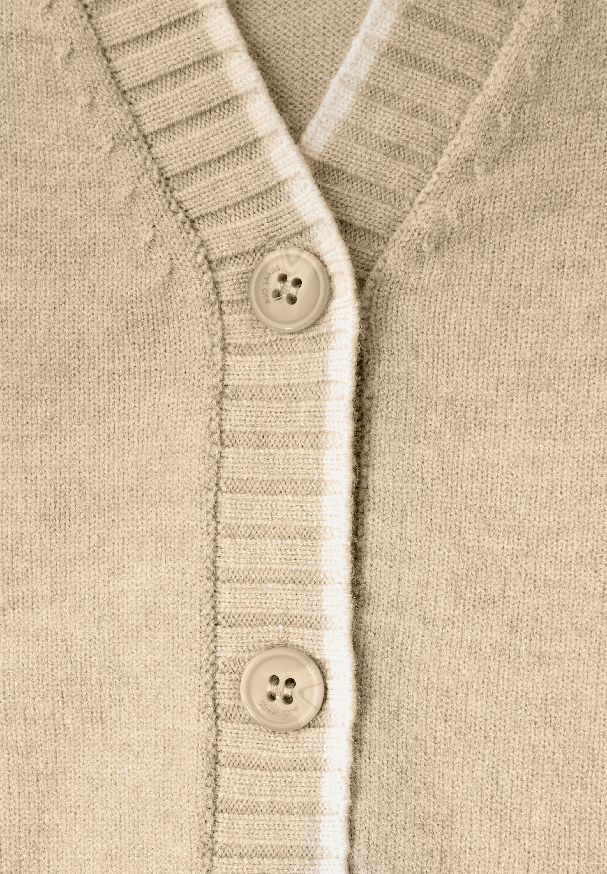 STREET ONE Cardigan mit V-Ausschnitt