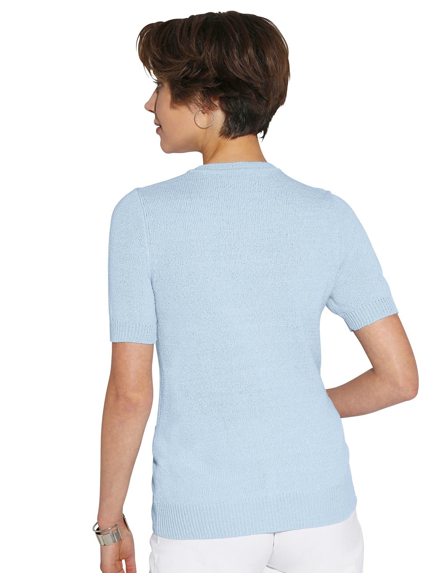 Classic Basics V-Ausschnitt-Pullover »Pullover« NH7733