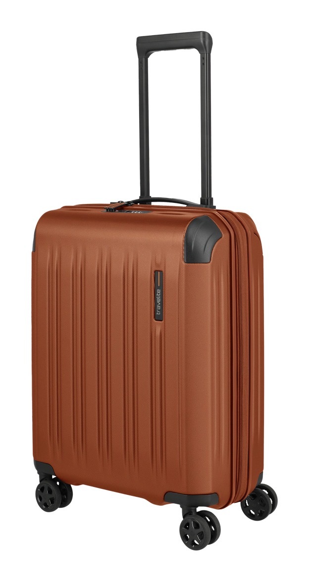 travelite Trolleyset »DYNAMIIC S+/M/L, verschiedene Farben«, (Set, 3 tlg., S+/M/L), Hartschalen-Koffer ABS Volumenerweiterung