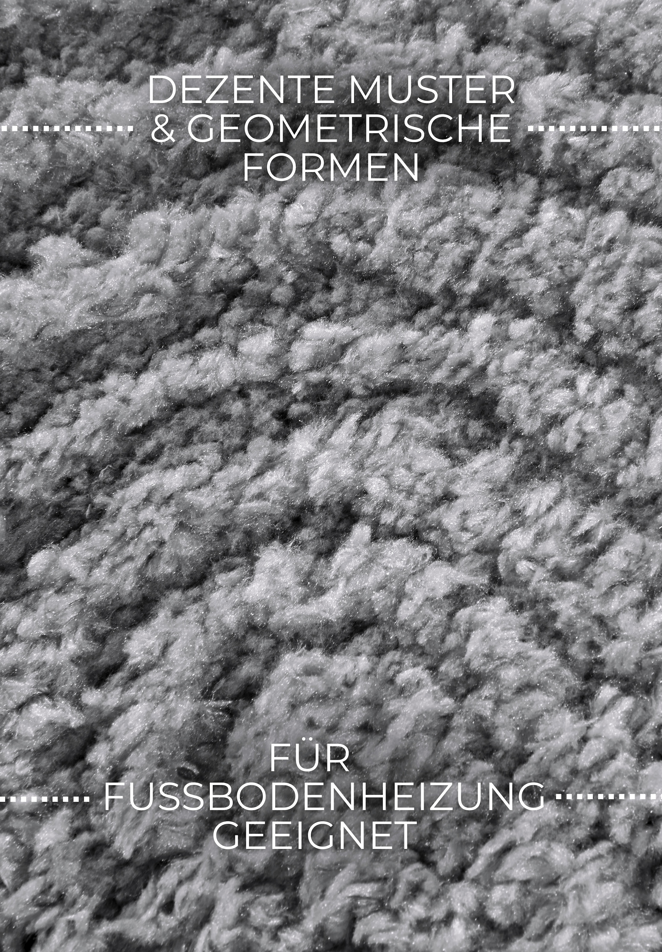 ELLE DECORATION Designteppich »Chappe«, rechteckig, 18 mm Höhe, Shaggy, Läufer, flauschig, weich, Langflor, modern, Hoch Tief Effekt