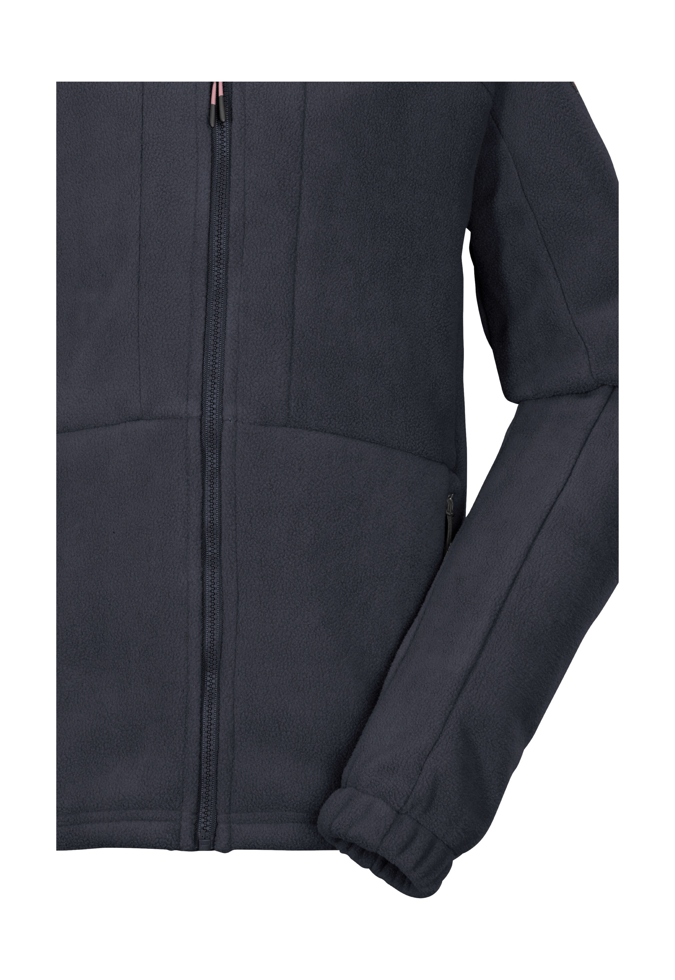 Killtec Fleecejacke »KOW 216 GRLS FLC JCKT«, Fleecejacke mit Kinnschutz, elastischen Bündchen und Zipper-Taschen