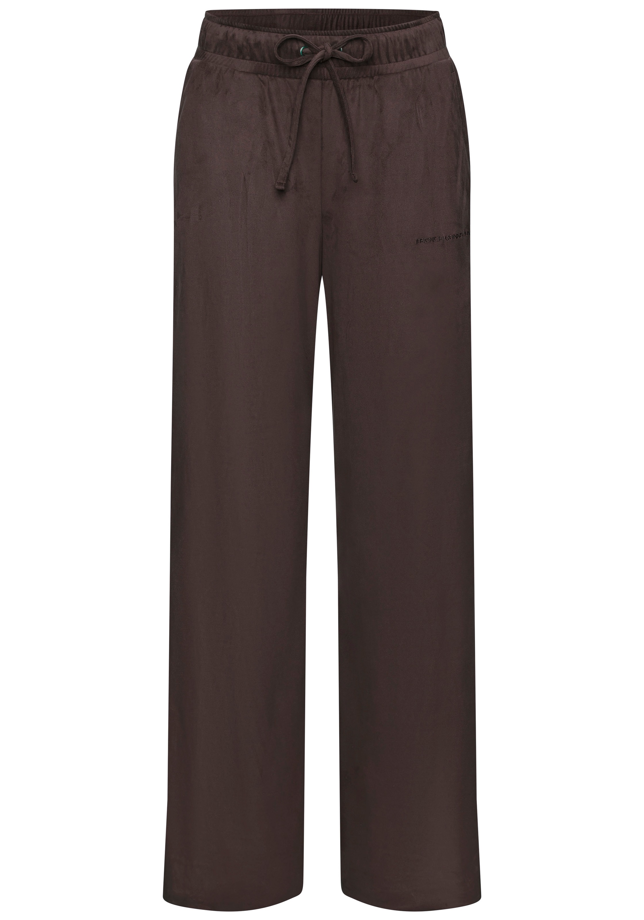 French Connection Schlupfhose aus Veloursleder-Imitat mit seitlichen Tasche günstig online kaufen