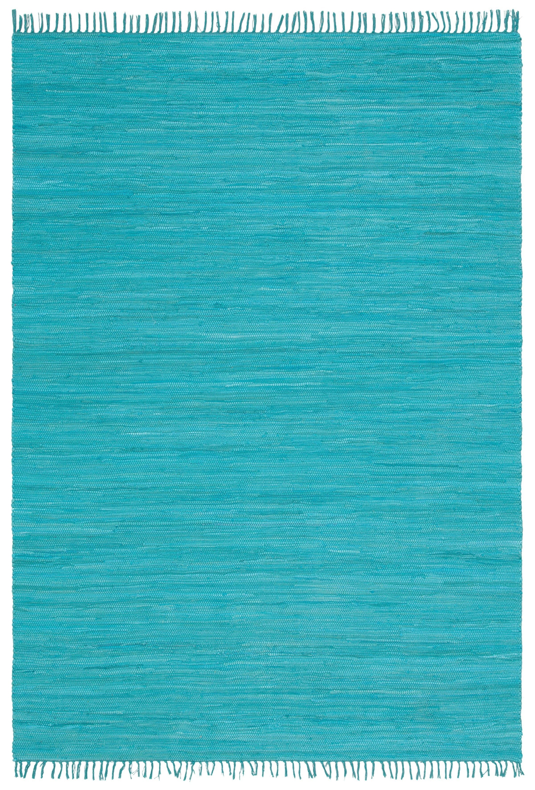 OTTO home Wollteppich "Ares" rechteckig 5 mm Höhe Uni Farben, handgewebt, m günstig online kaufen