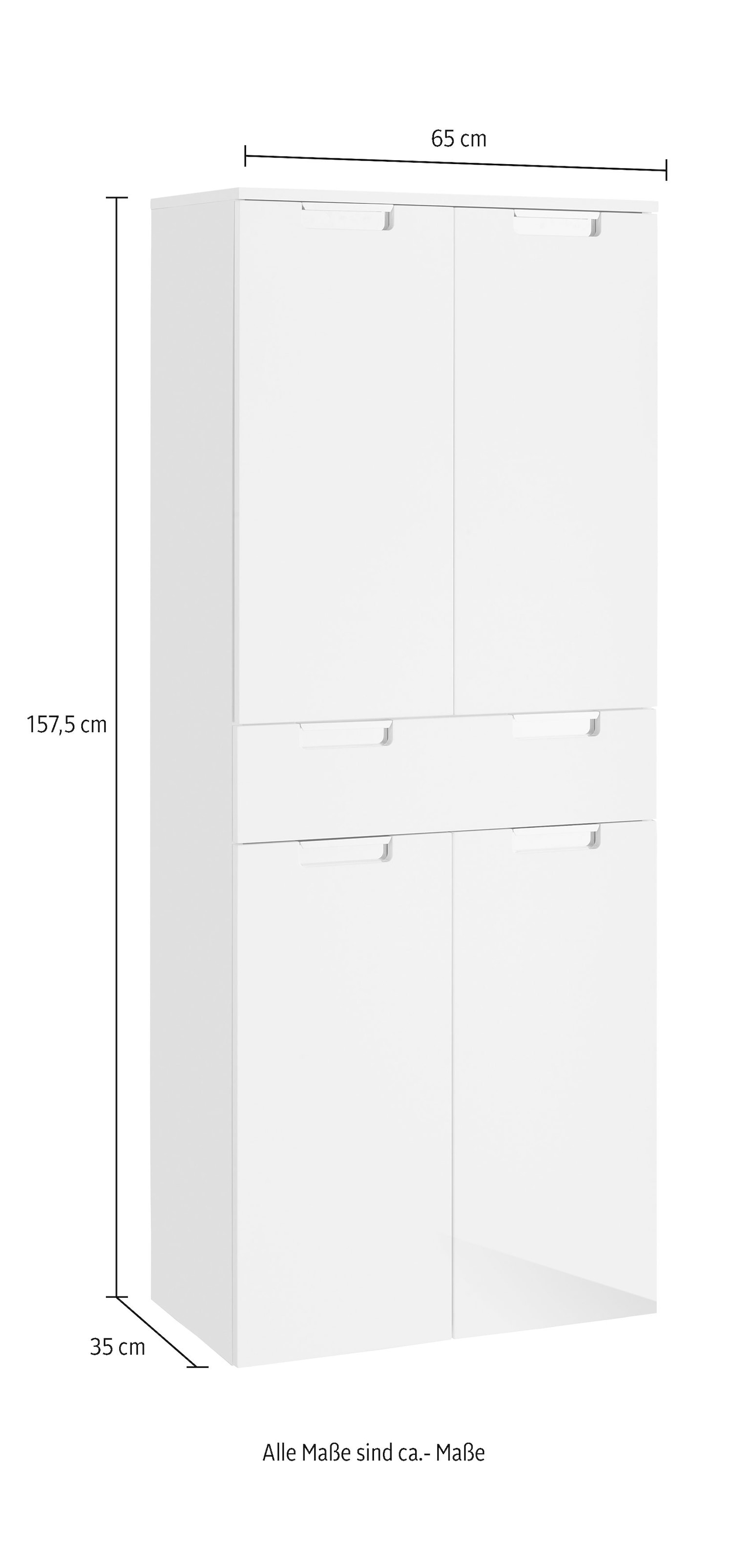 Schildmeyer Hochschrank »Mars«, Breite 65 cm