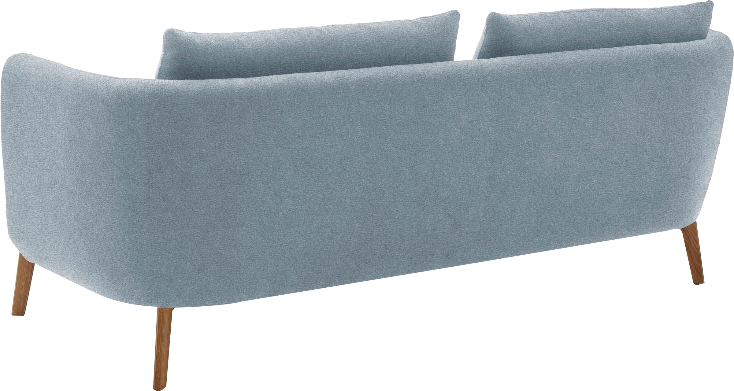 SCHÖNER WOHNEN-Kollektion 3-Sitzer »Pearl - 5 Jahre Hersteller-Garantie, auch in Bouclé«, Maße (B/H/T): 210/71/91 cm, Füße Massivholz