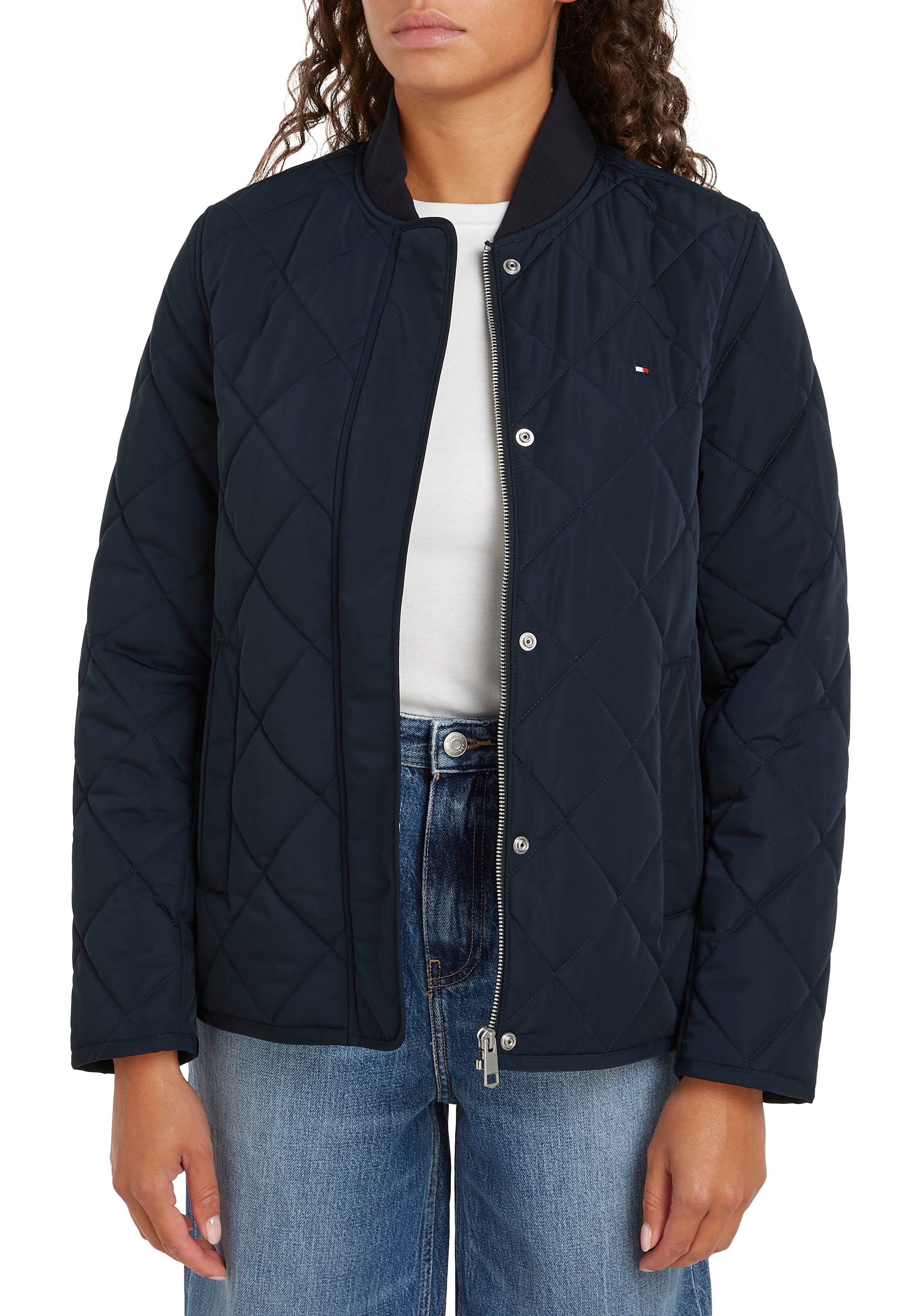 Tommy Hilfiger Steppjacke "LW QUILTED BOMBER JACKET", mit leichter Wattieru günstig online kaufen