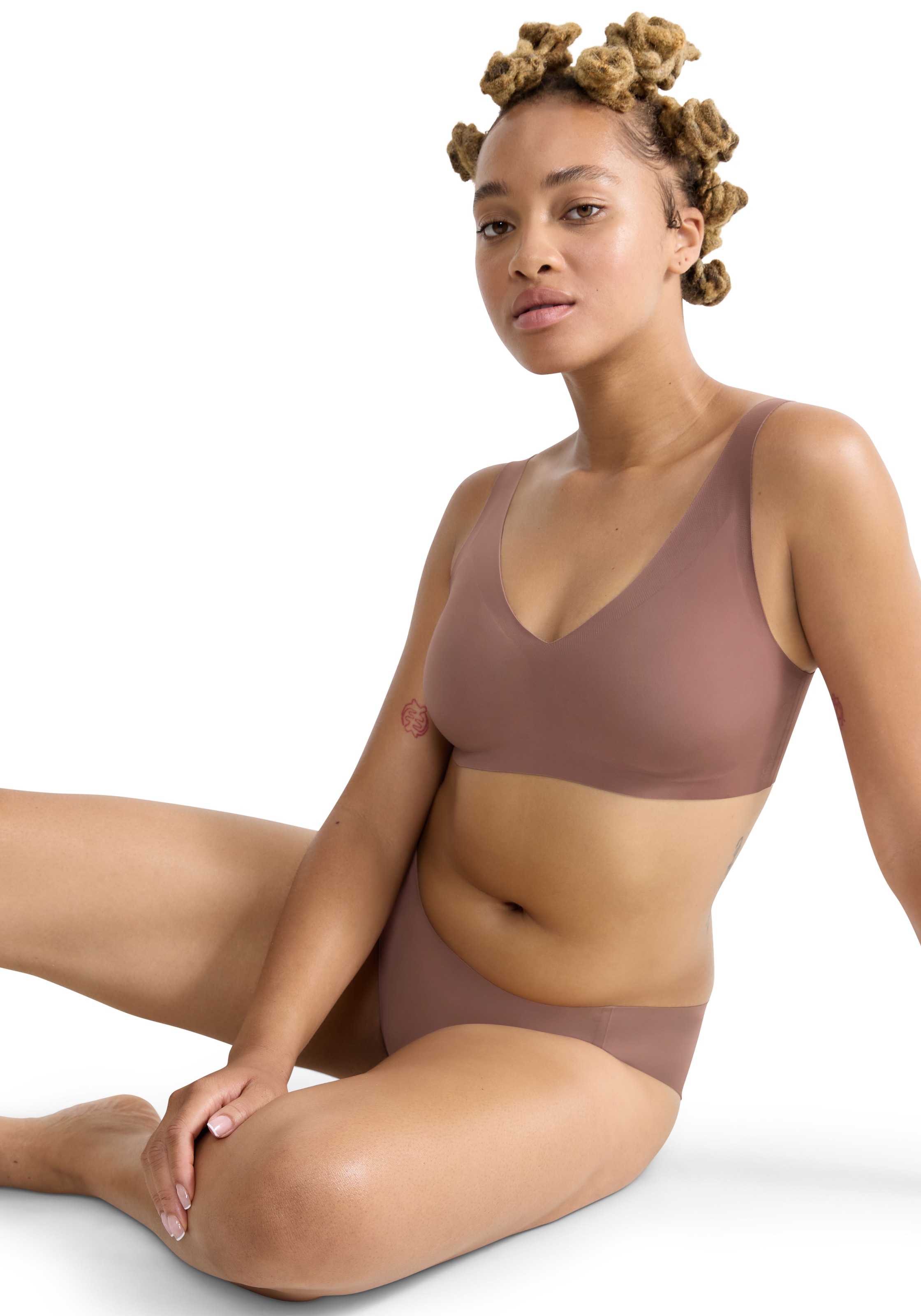 sloggi Bustier »NEU: ZERO Feel 2.0 Bralette«, nahtlos und unsichtbar