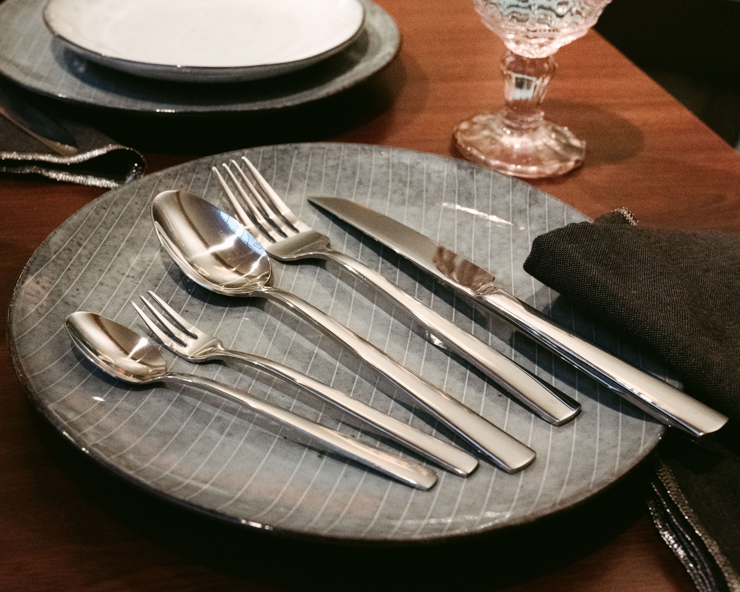 Mulex Besteck-Set »Orlando«, (Set, 60 tlg.), hochglanzpoliert