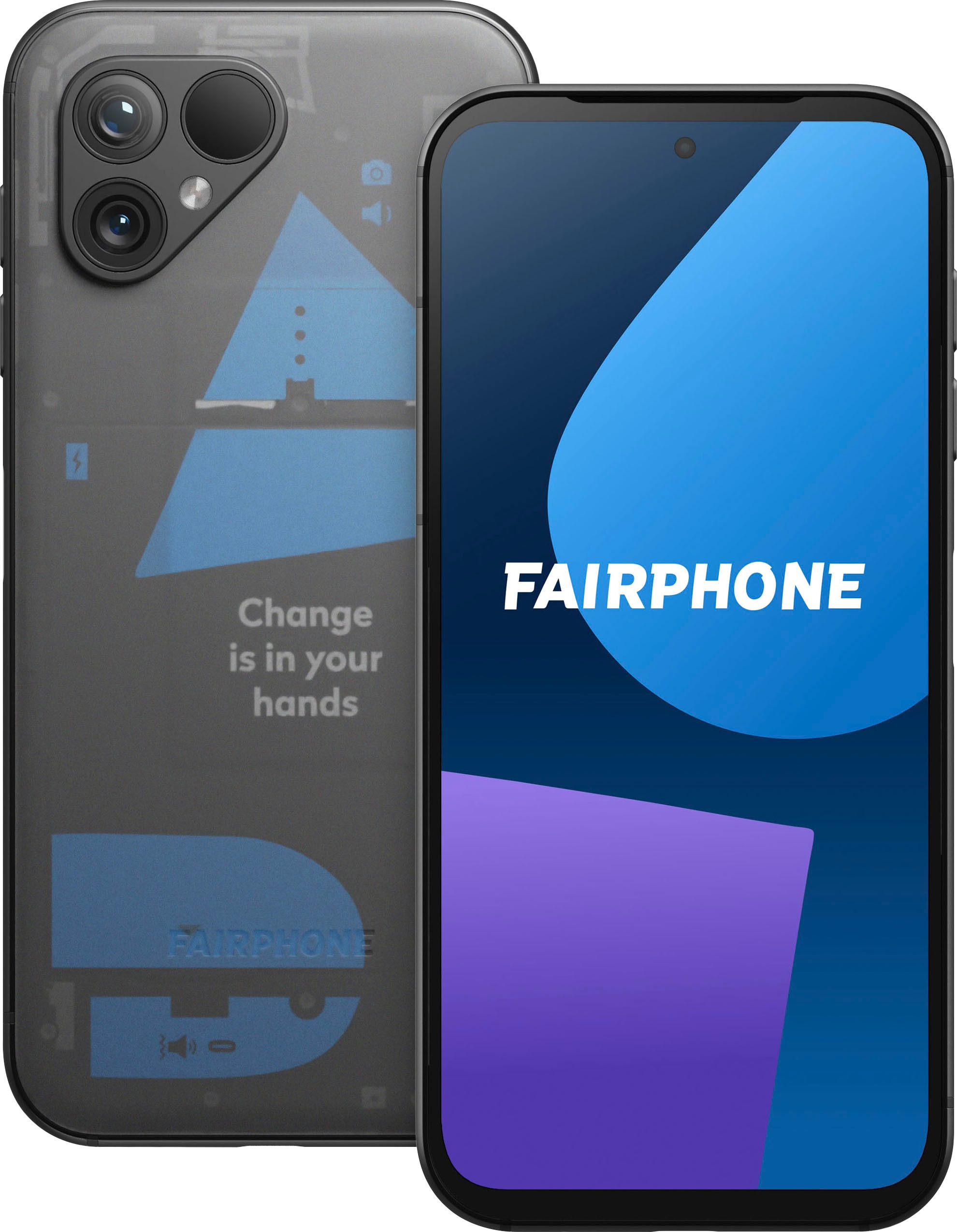 Smartphone »FAIRPHONE 5«, transparent, 16,40 cm/6,46 Zoll, 256 GB Speicherplatz, 50 MP...