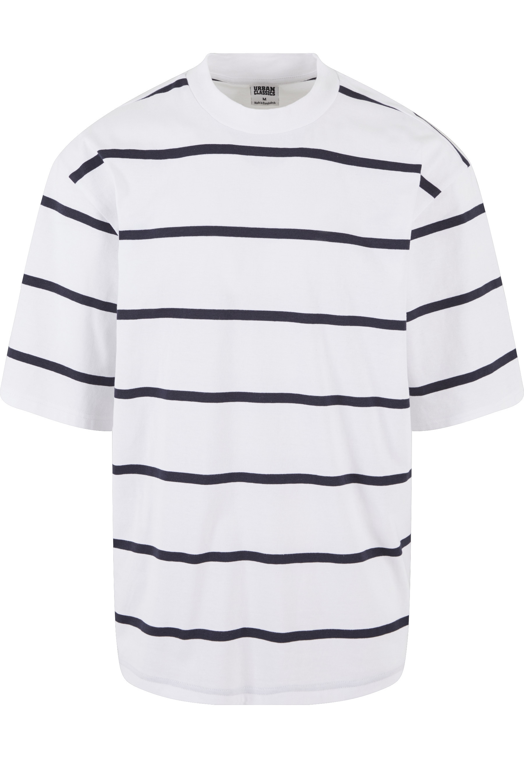 URBAN CLASSICS T-Shirt "Urban Classics Herren Oversized Sleeve Modern Stripe Tee" 1 Stk.