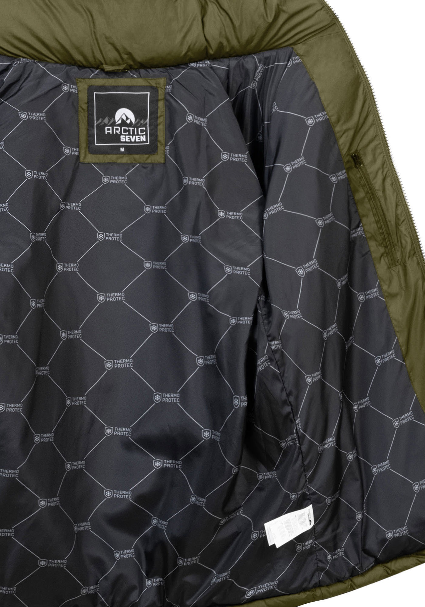 Arctic Seven Winterjacke »ASYetii«, mit hochwertigem Steppdesign