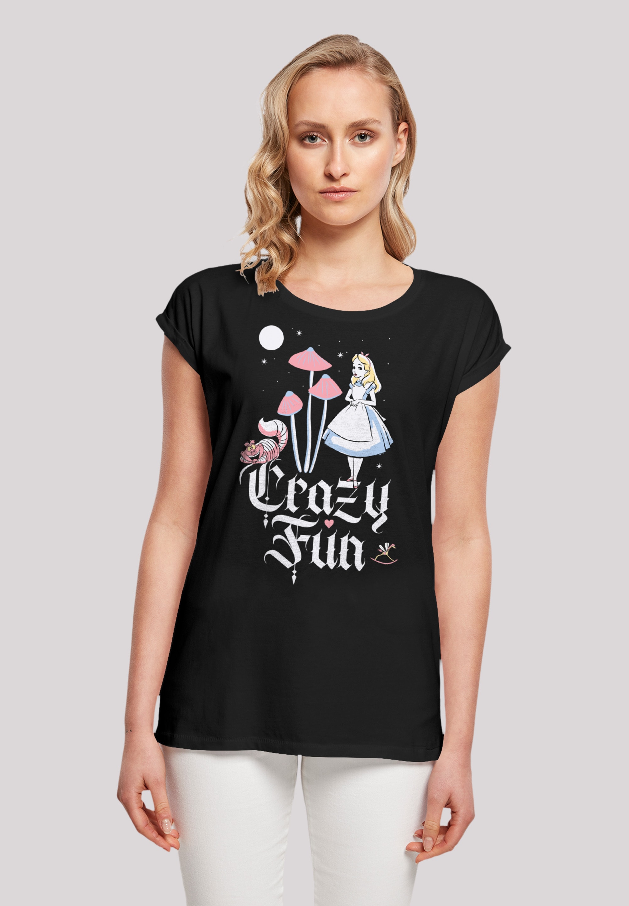 F4NT4STIC T-Shirt "Disney Alice im Wunderland Crazy Fun", Premium Qualität günstig online kaufen