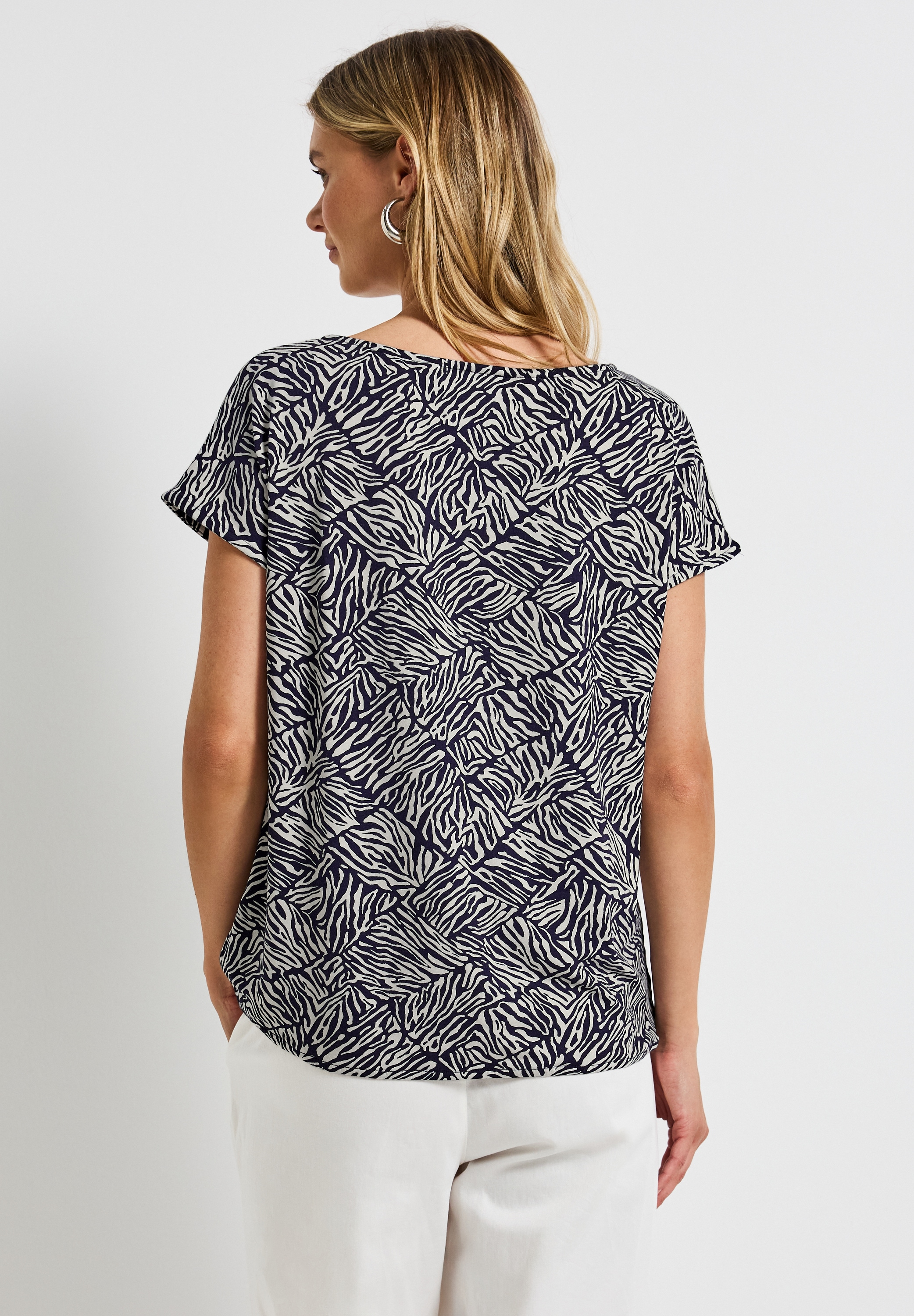 STREET ONE Print-Shirt, aus softer Viskose