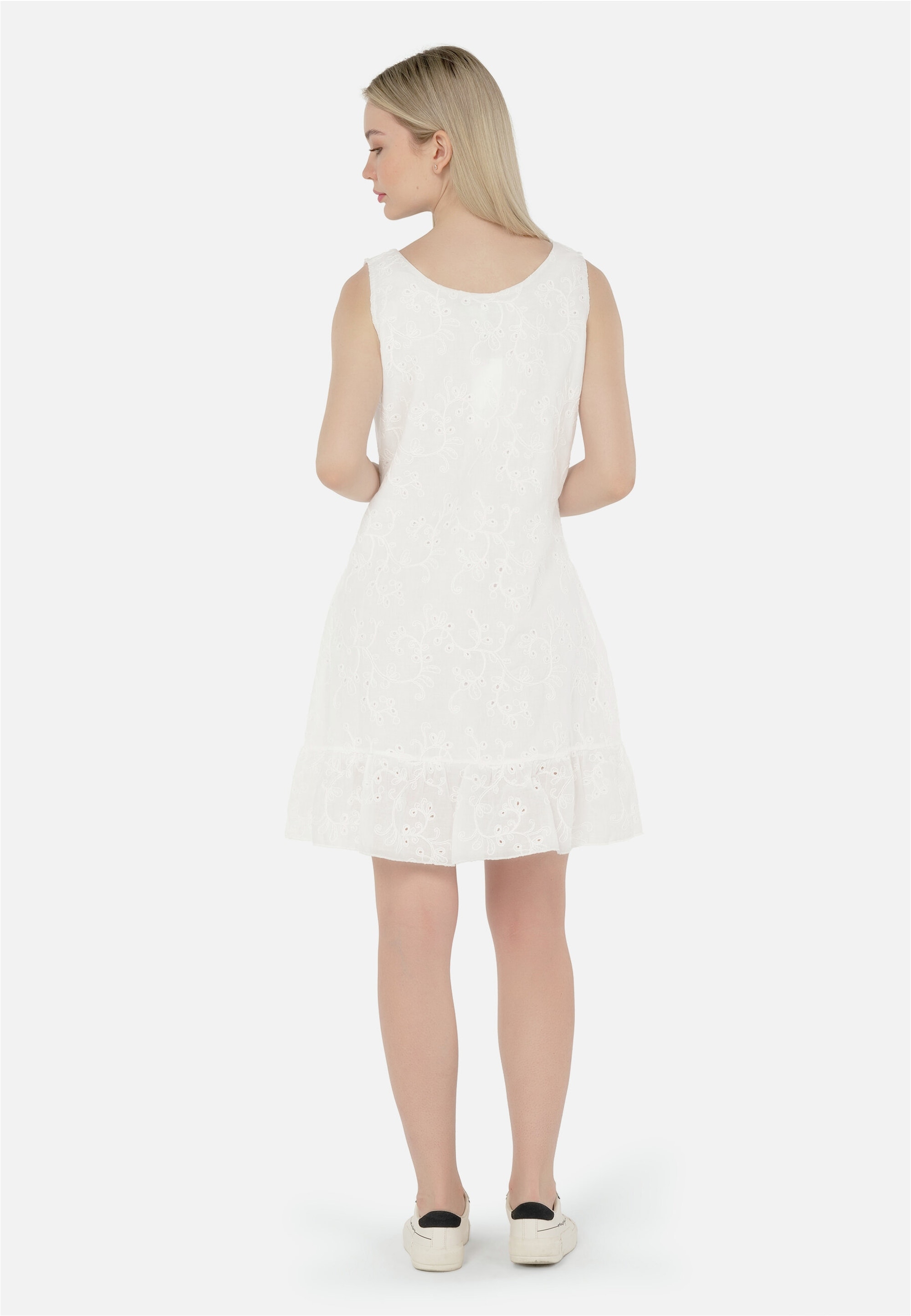 freshlions Jerseykleid »Avery«, mit gerafftem Faltenrock