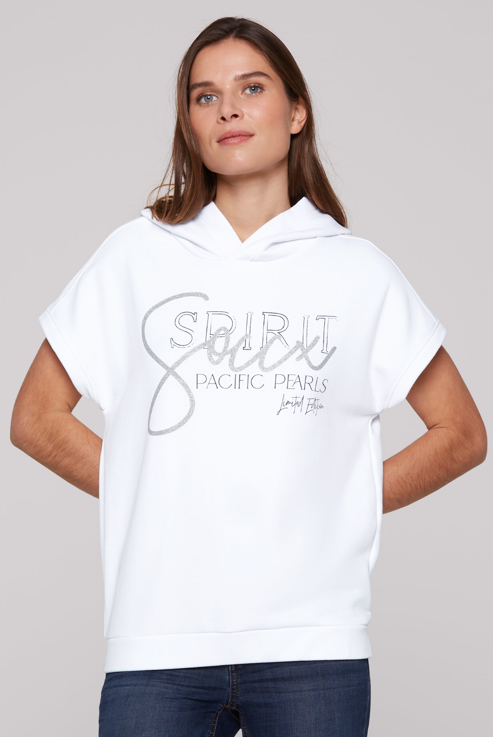SOCCX Kapuzensweatshirt, mit Gummizug im Saum günstig online kaufen