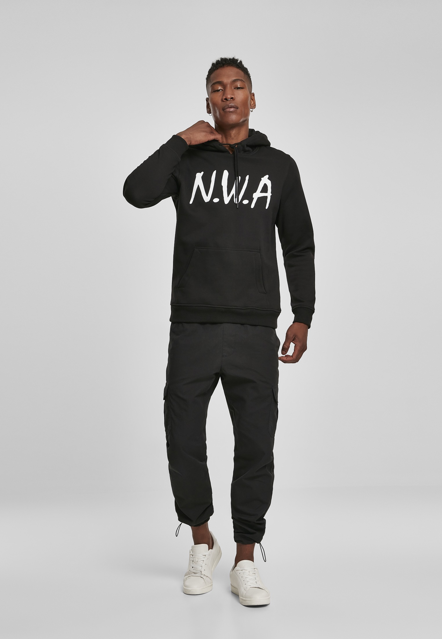 MisterTee Sweatshirt »MisterTee Herren N.W.A Hoody«, (1 tlg.)