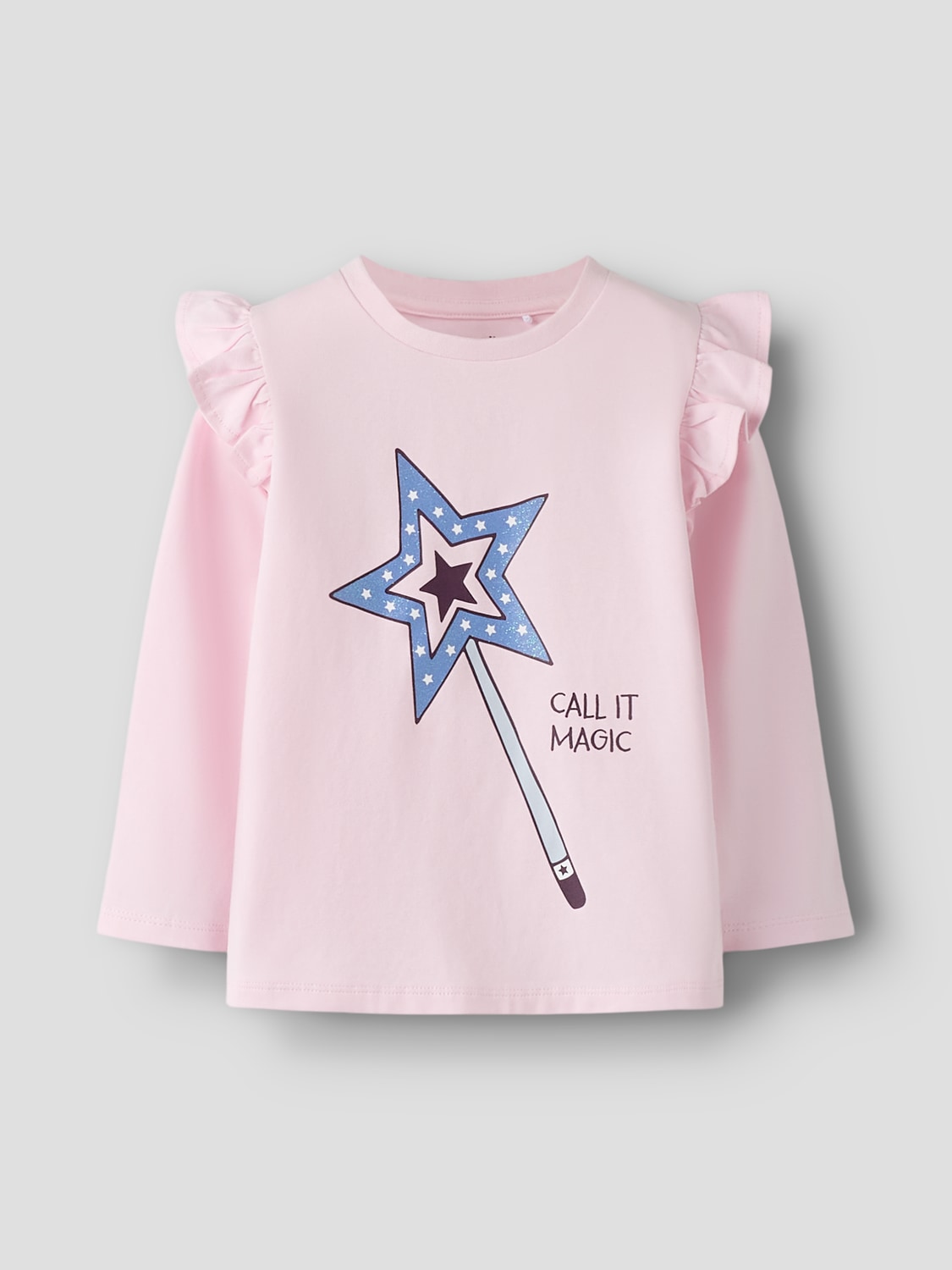 Name It Langarmshirt »NMFTIKKA LS TOP BOX  PB«