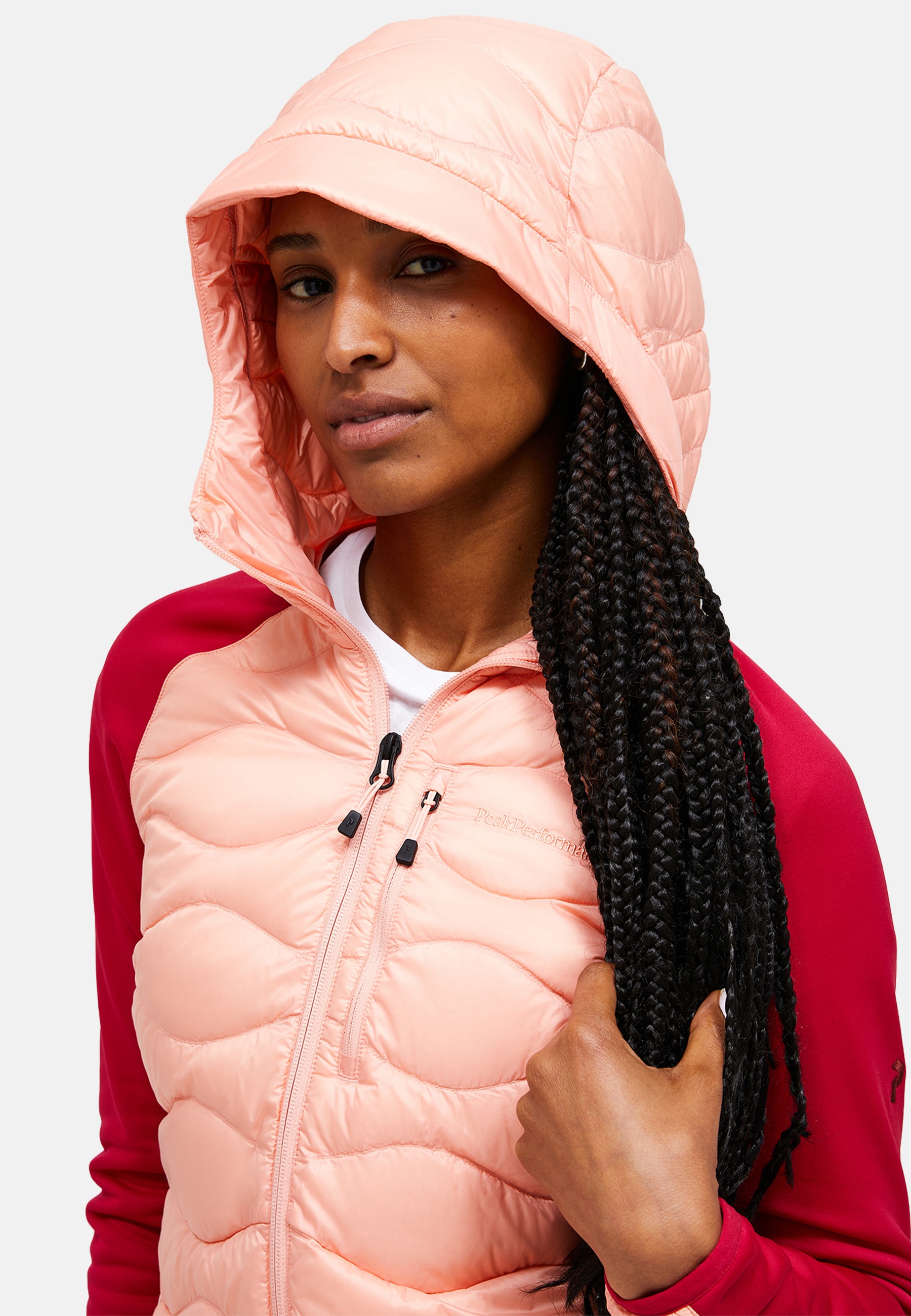 Peak Performance Funktionsjacke »W Helium Hybrid Down Hood Jacket« mit sportivem Design