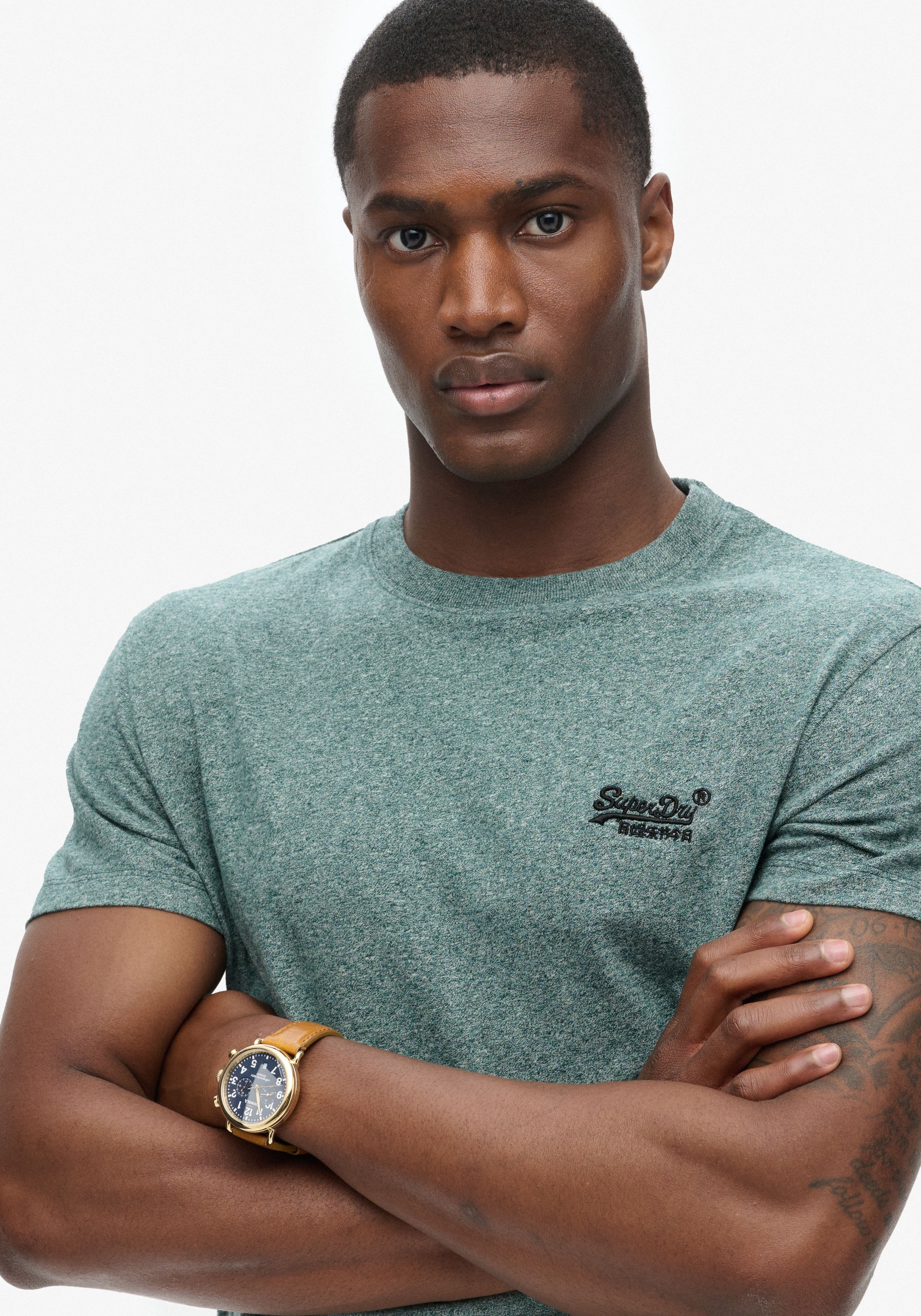 Superdry Rundhalsshirt »ESSENTIAL LOGO EMB TEE«