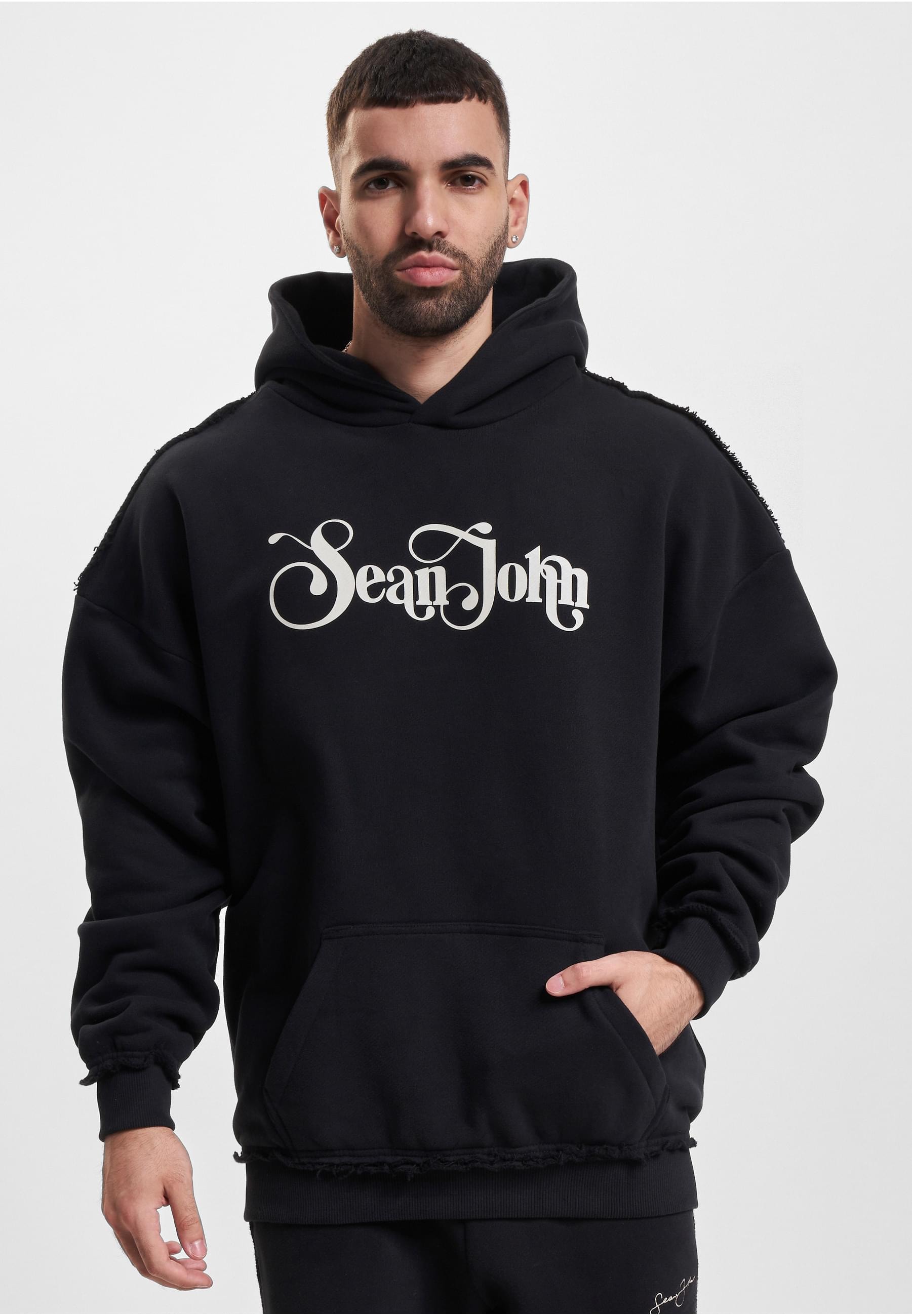 Sean John Kapuzensweatshirt »Sean John Herren JM233-004-2 SJ Retro Logo Peached Hoodie«