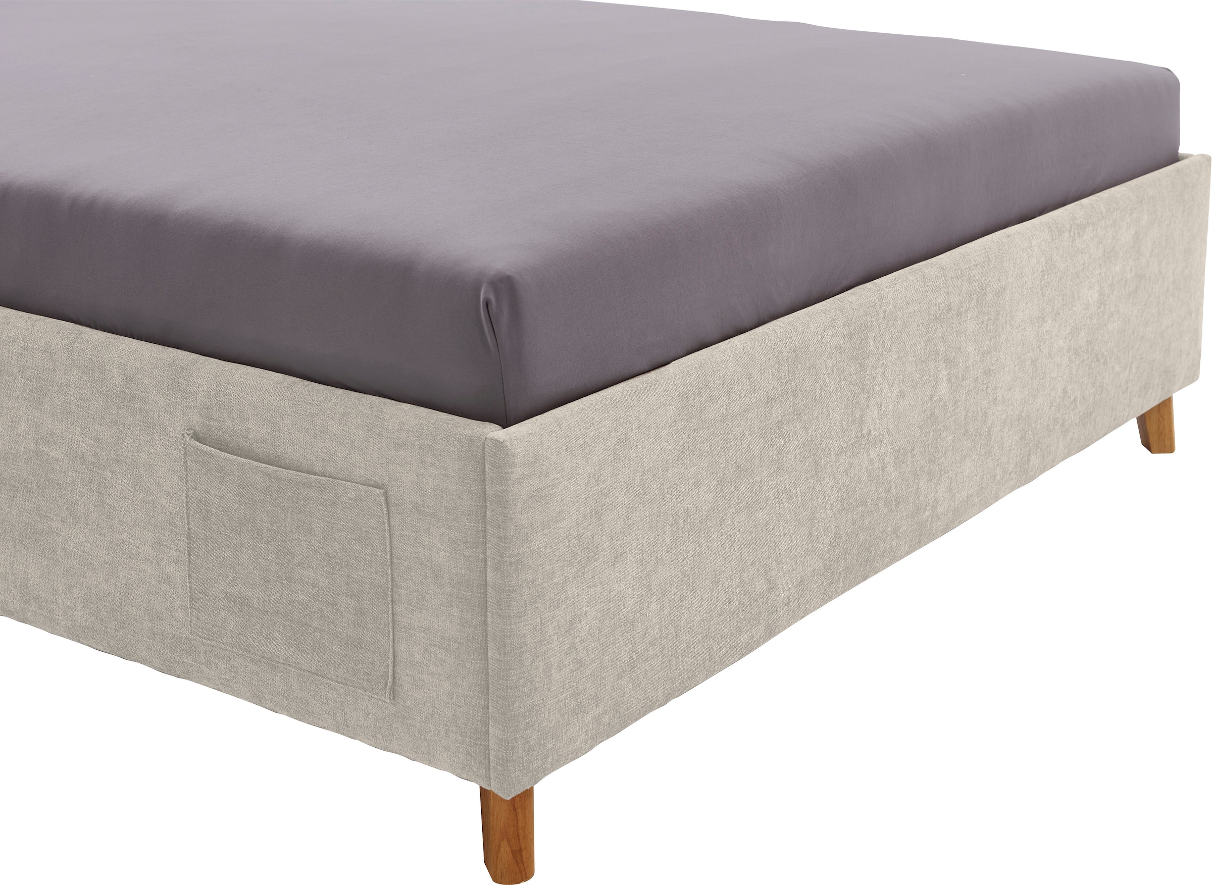 meise.möbel Kinderbett »FUN« Polsterbett wahlweise mit Bettkasten, Jugendbett inkl. USB-Anschluss