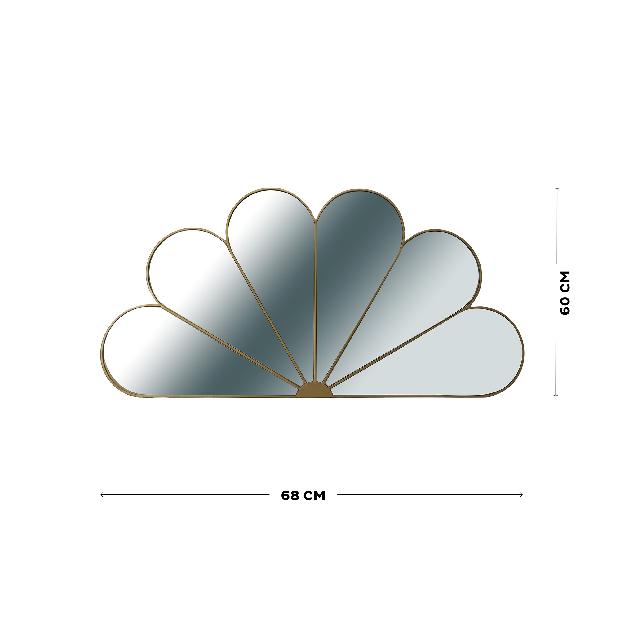 Art for the home Glasbild »Dolly«, Wolken, (1 St.)
