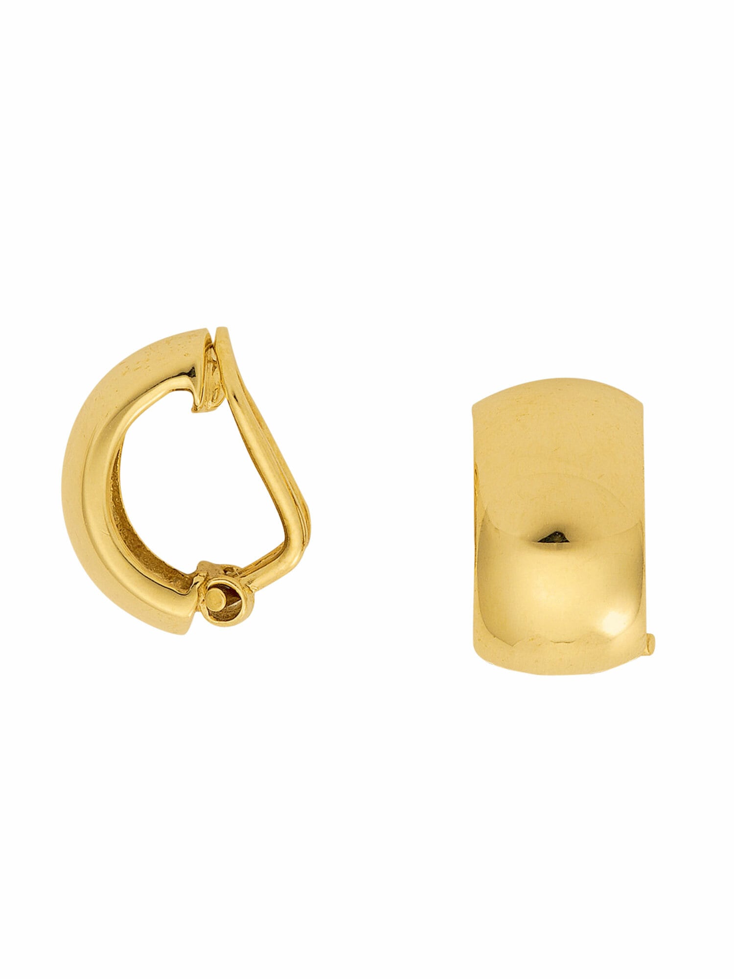 Paar Ohrclips »333 Gold Ohrringe Ohrclips«, Goldschmuck für Damen