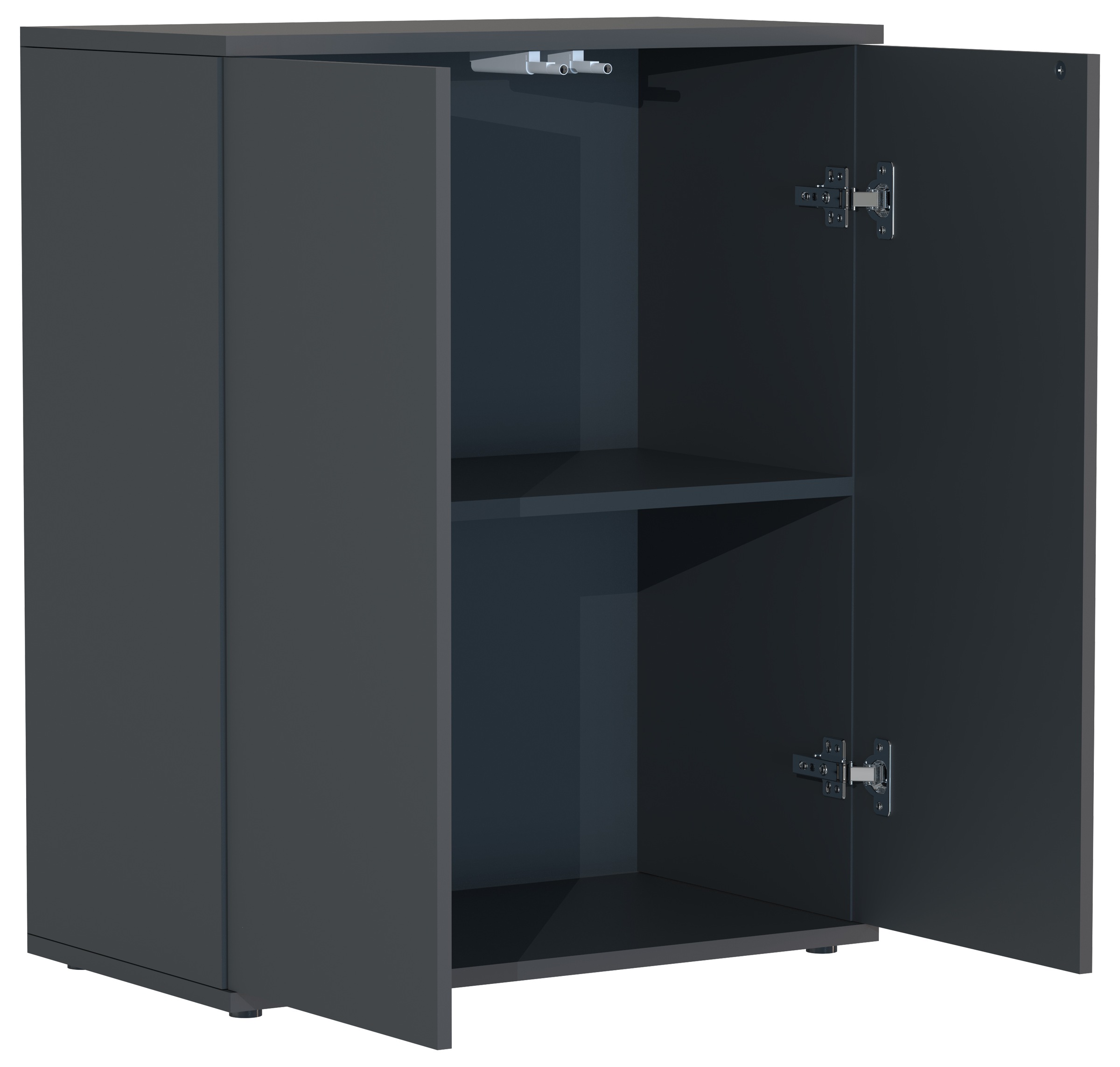 Thumbnail - VCM Kommode "Holz Kommode Sideboard Anrichte Dalosa 2 Drehtüren" 1 Stk. tlg.