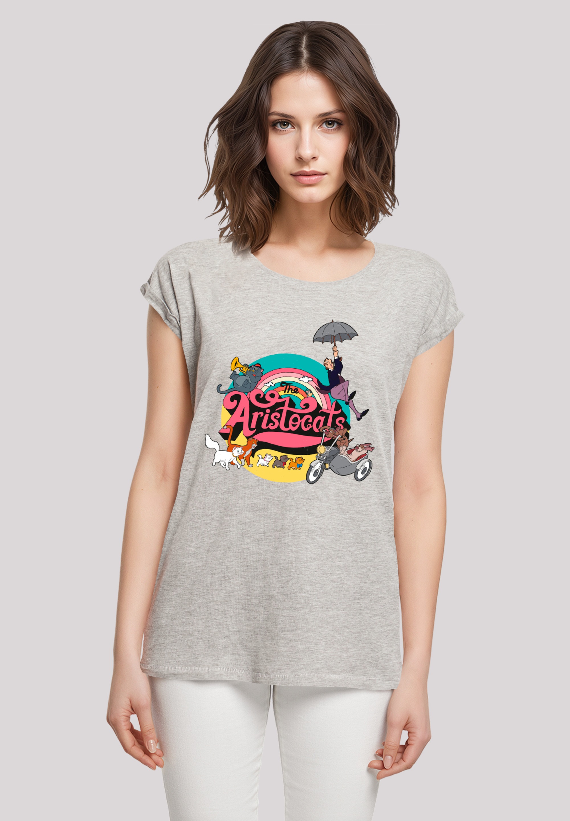 F4NT4STIC T-Shirt "Disney Aristocats Rainbow Fun", Premium Qualität günstig online kaufen