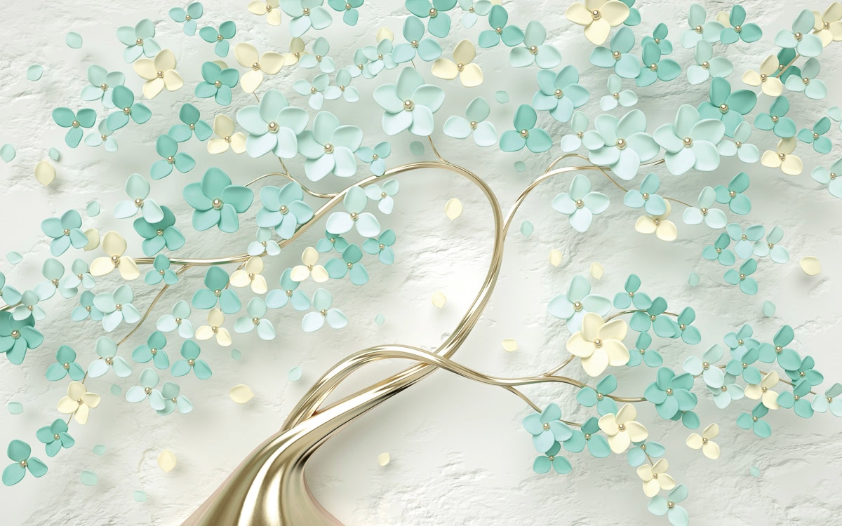 Papermoon "Muster mit Blumen"