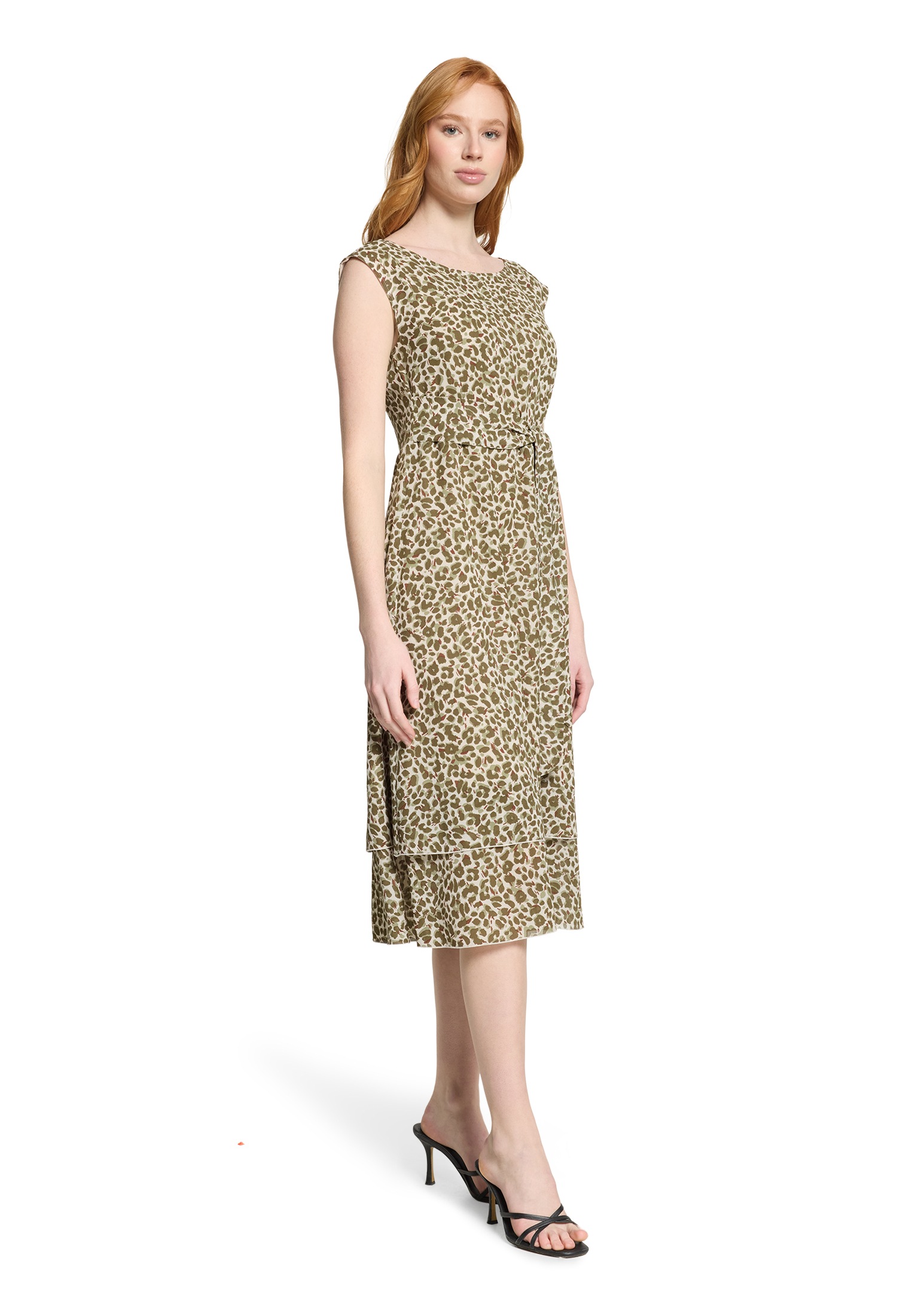 Betty Barclay Chiffonkleid »Damen mit Bindegürtel« Ohne Tasche