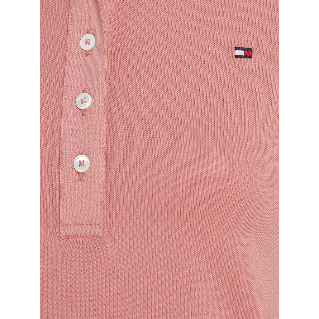 Tommy Hilfiger Poloshirt »1985 SLIM PIQUE POLO SS«, mit dezenter Tommy Hilfiger Logostickerei