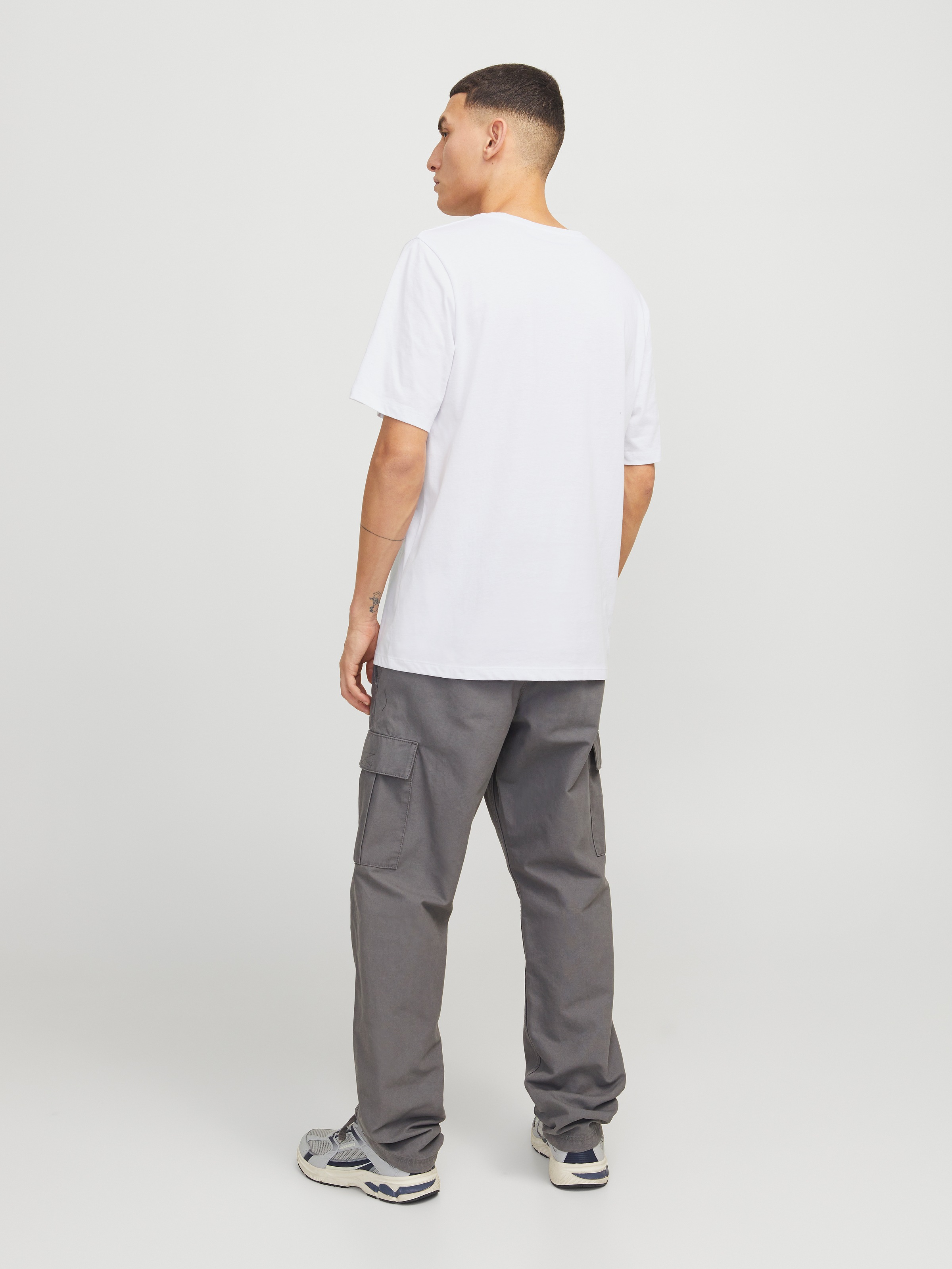 Jack & Jones Print-Shirt »JJHUDSON – Print-Shirt mit Rundhals und Loose Fit«, bedruckt, modisch, loose fit, Jersey