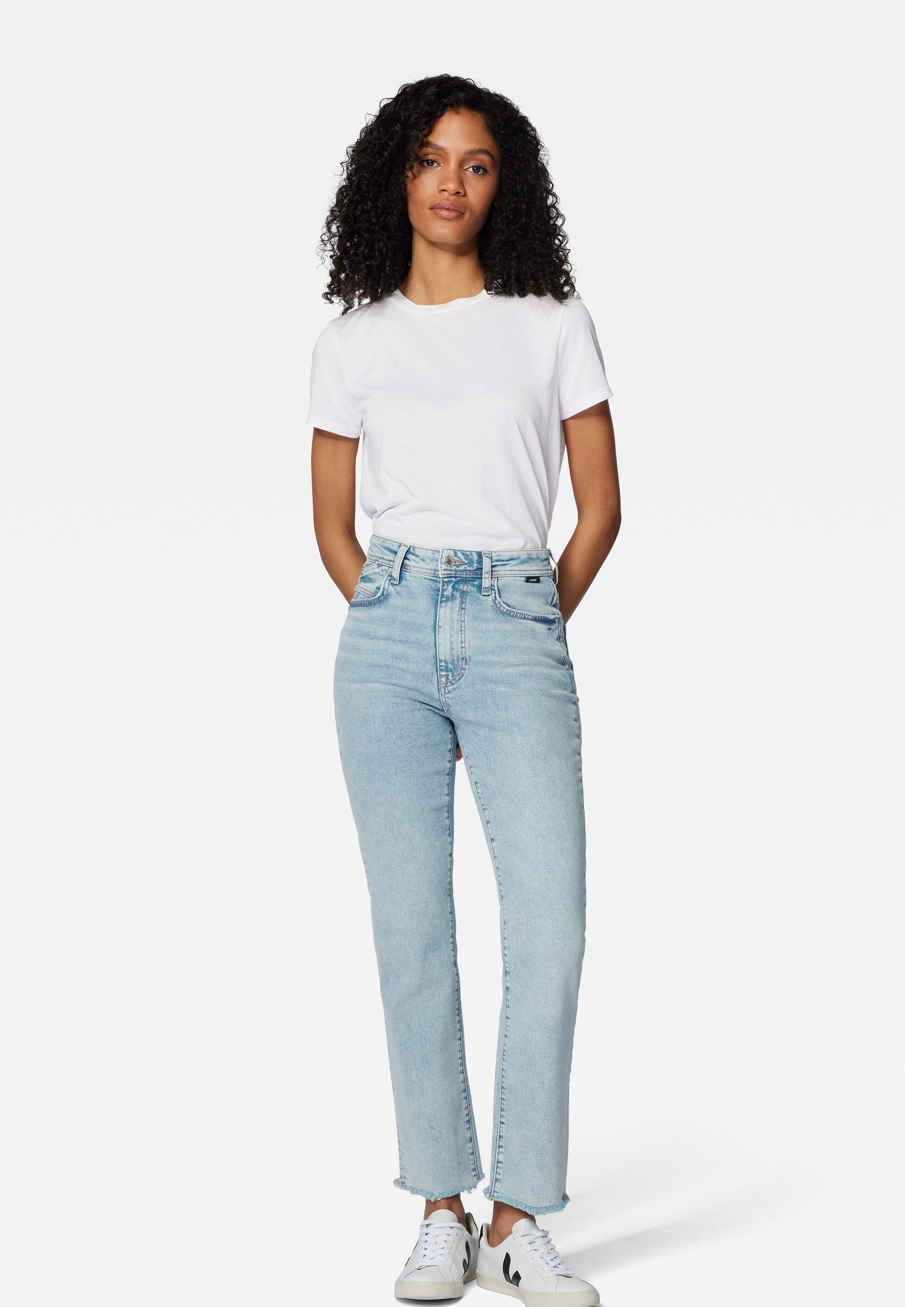 Mavi Straight-Jeans "NEW YORK", gerde Form