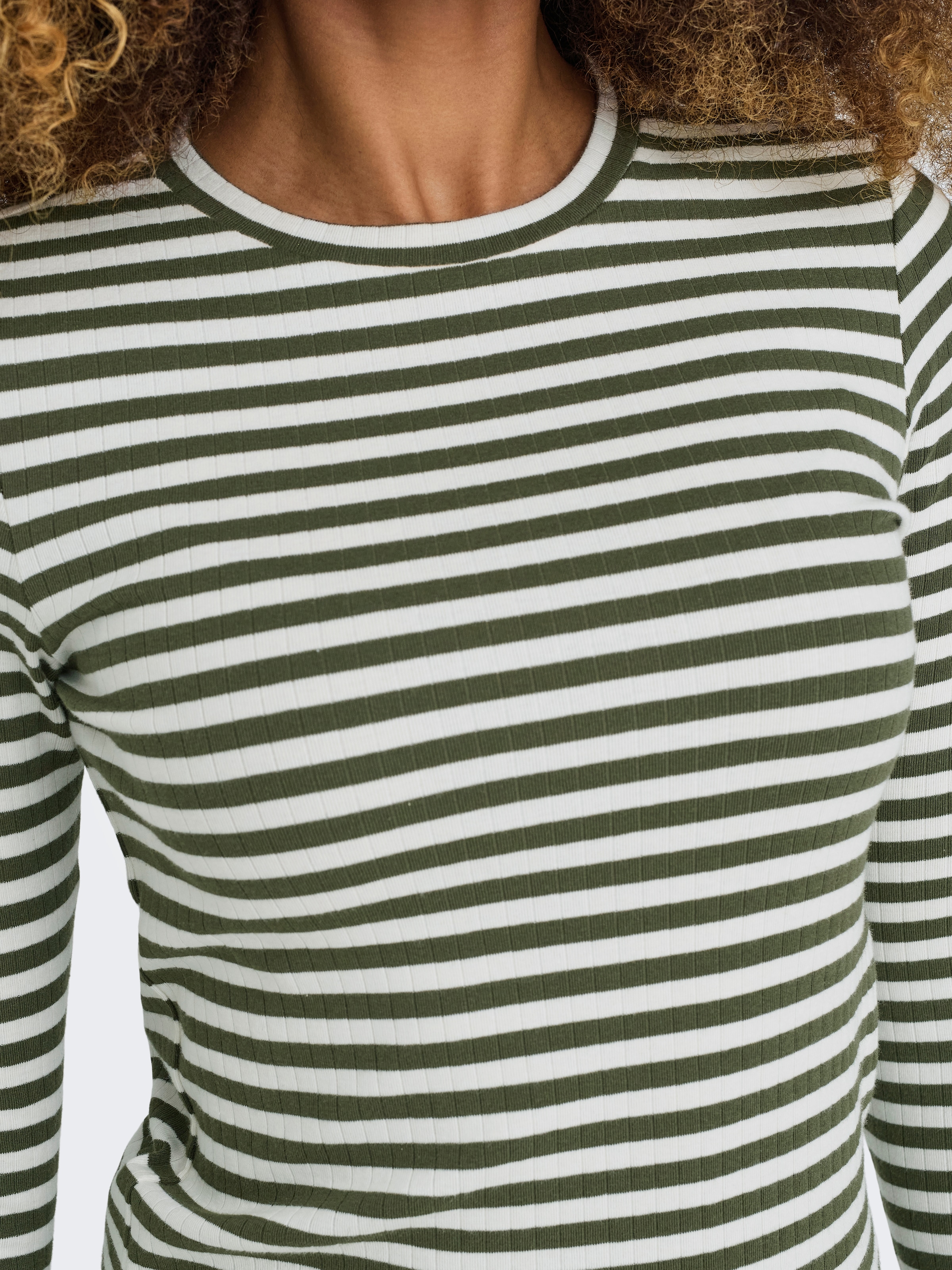 ONLY Langarmshirt »ONLAIDA L/S STRIPED TOP JRS«