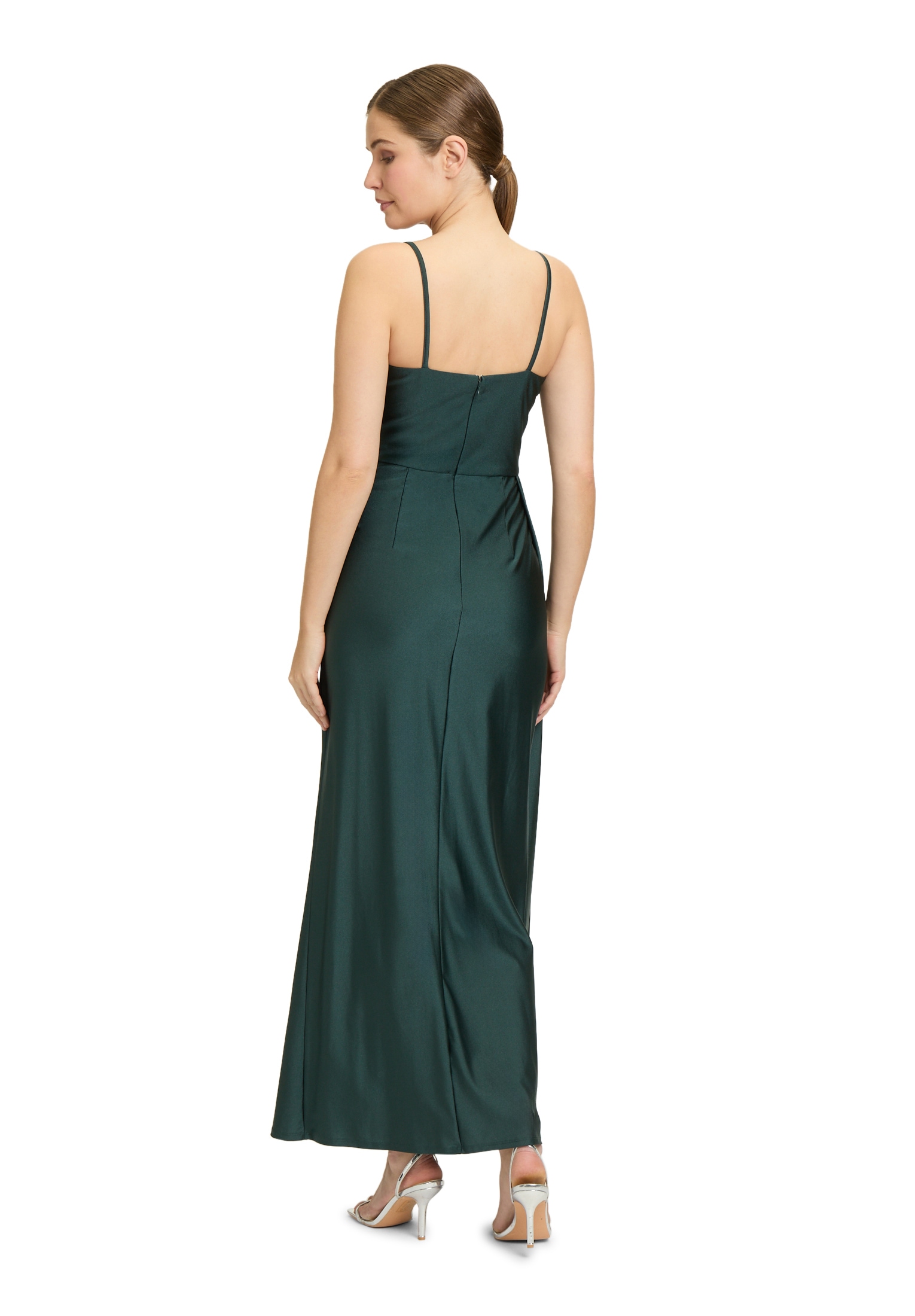 Vera Mont Abendkleid »Vera Mont Abendkleid mit Schmucksteinen«, Raffung