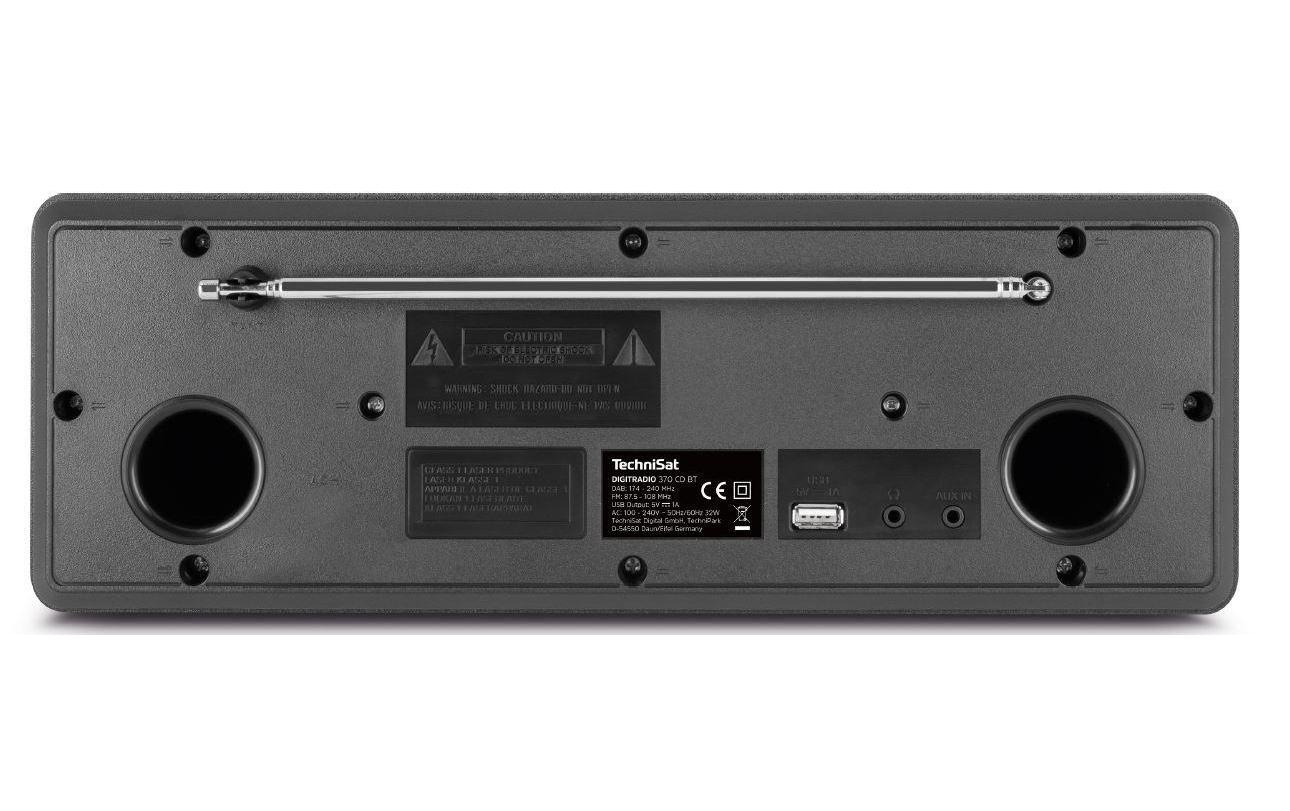 TechniSat Digitalradio (DAB+) »DigitRadio 370 CD BT« ( Digitalradio (DAB+) | FM-Tuner )