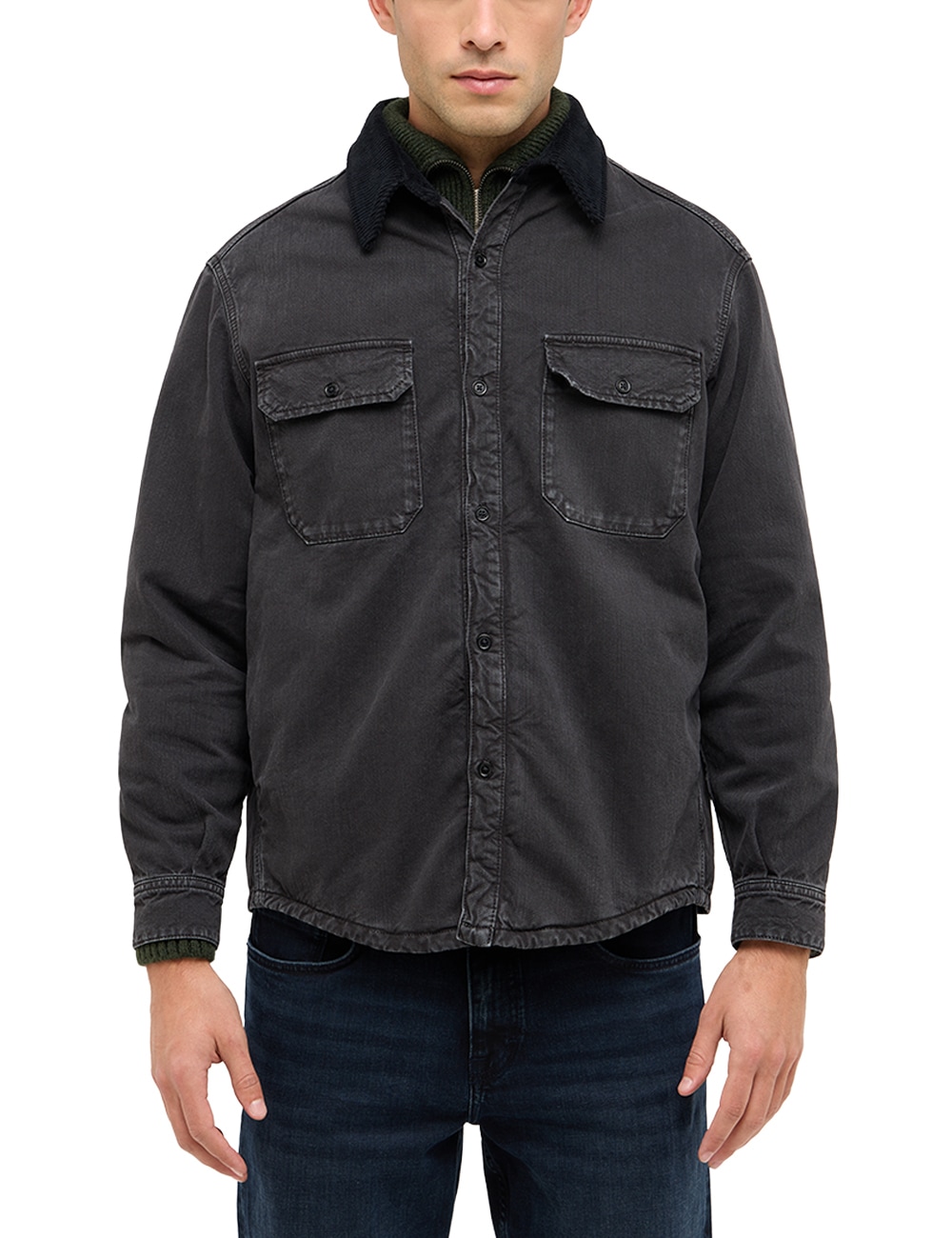 MUSTANG Outdoorjacke "Herren Style Branson Shirt Jacket"