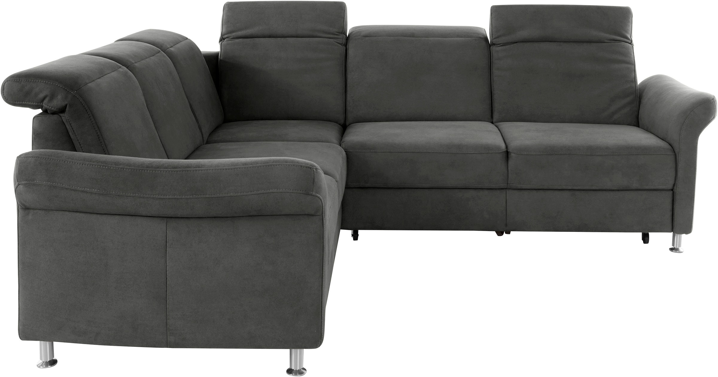sit&more Ecksofa "Darwin L-Form", inklusive Federkern, wahlweise mit Kopfte günstig online kaufen