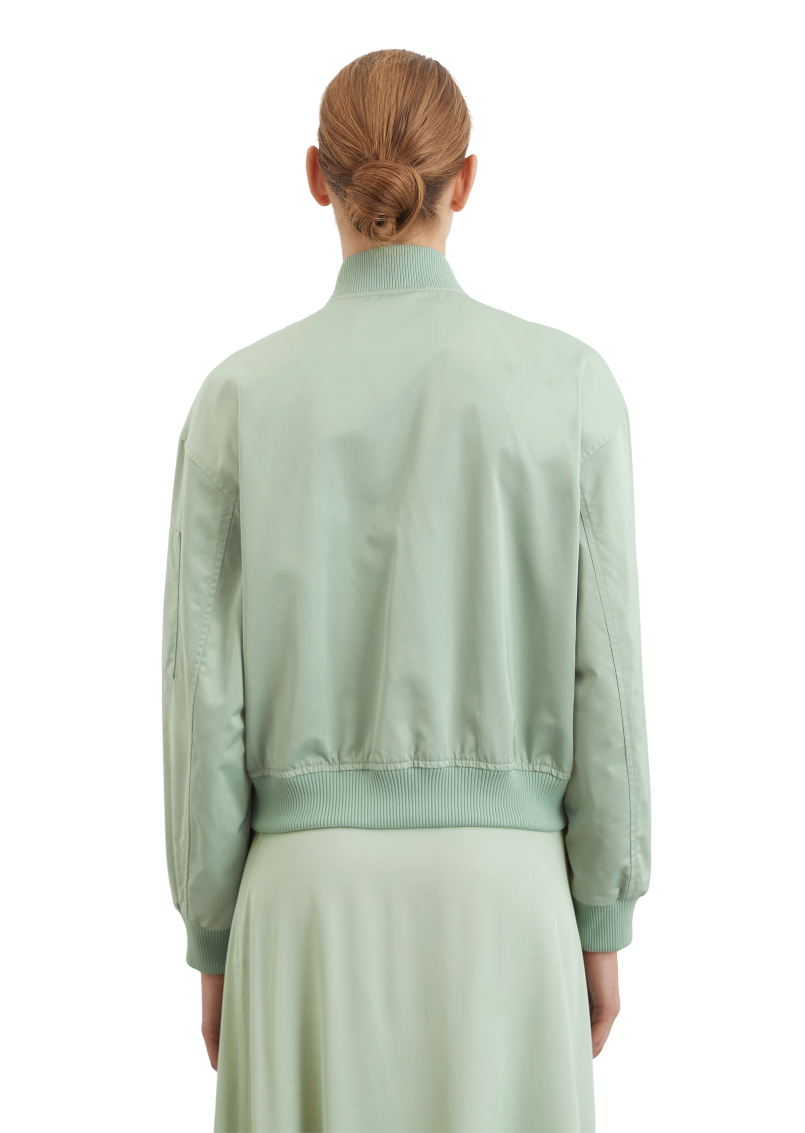Marc O'Polo Outdoorjacke »aus recyceltem Polyester-Twill«, ohne Kapuze